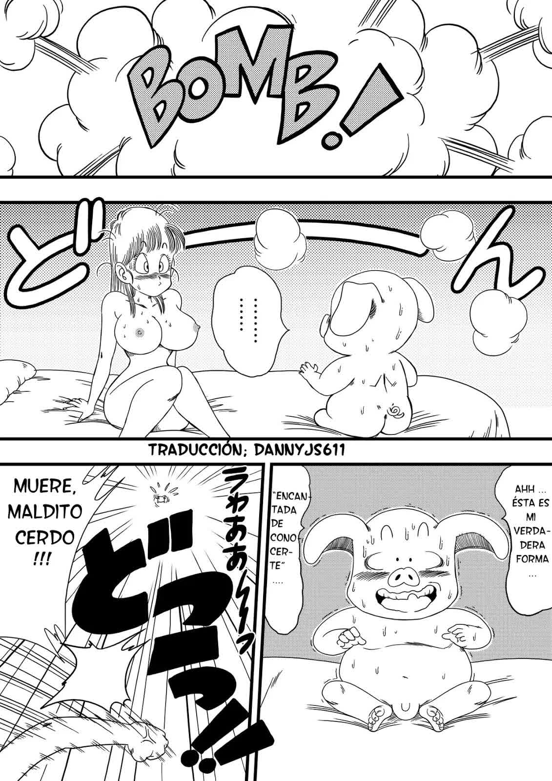 Mata Oolong wa Bulma o Damashichau - Oolong tambien induce al error a Bulma! Comic porno
