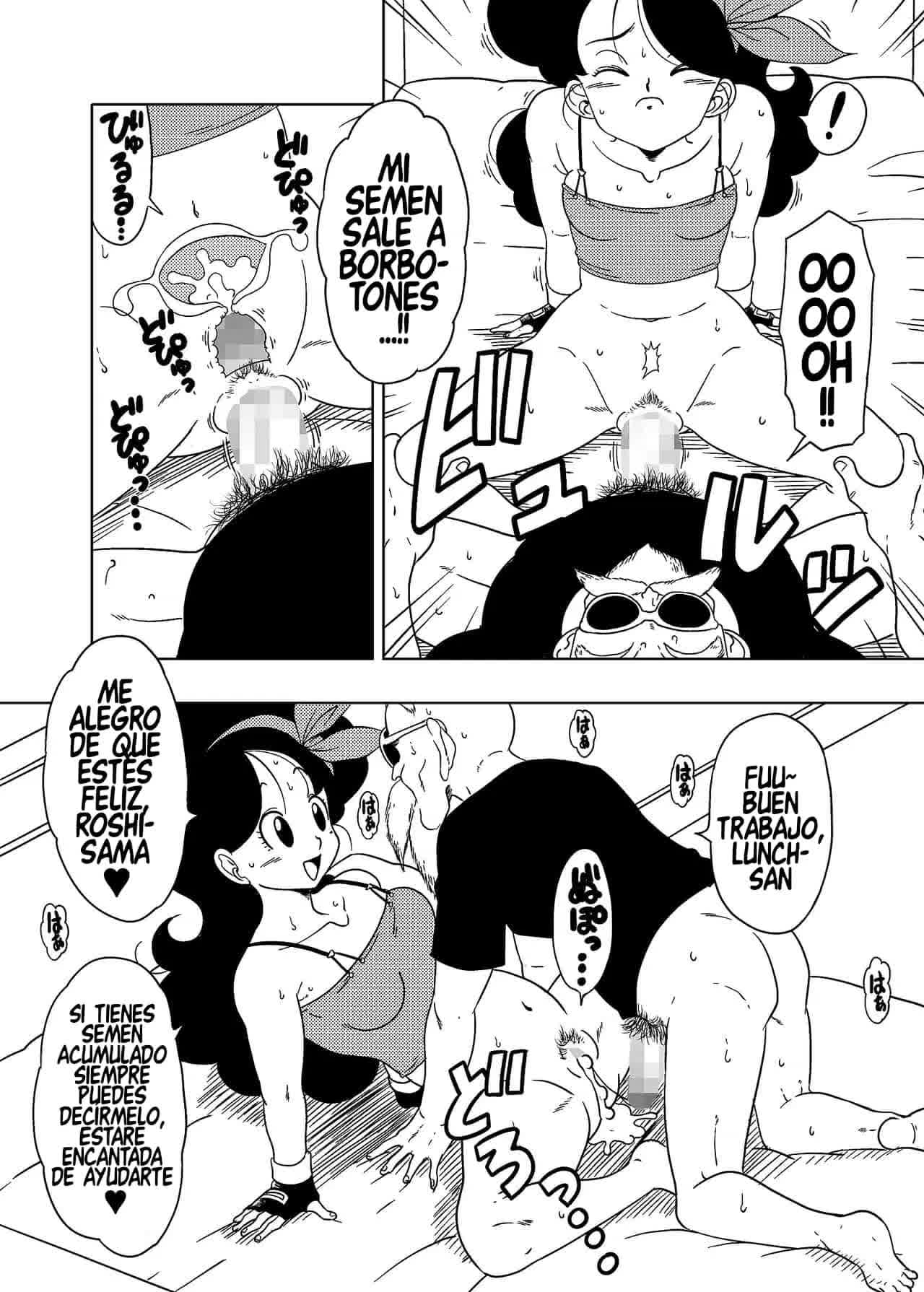 DB-X Kame Sennin x Lunch Hen Comic porno