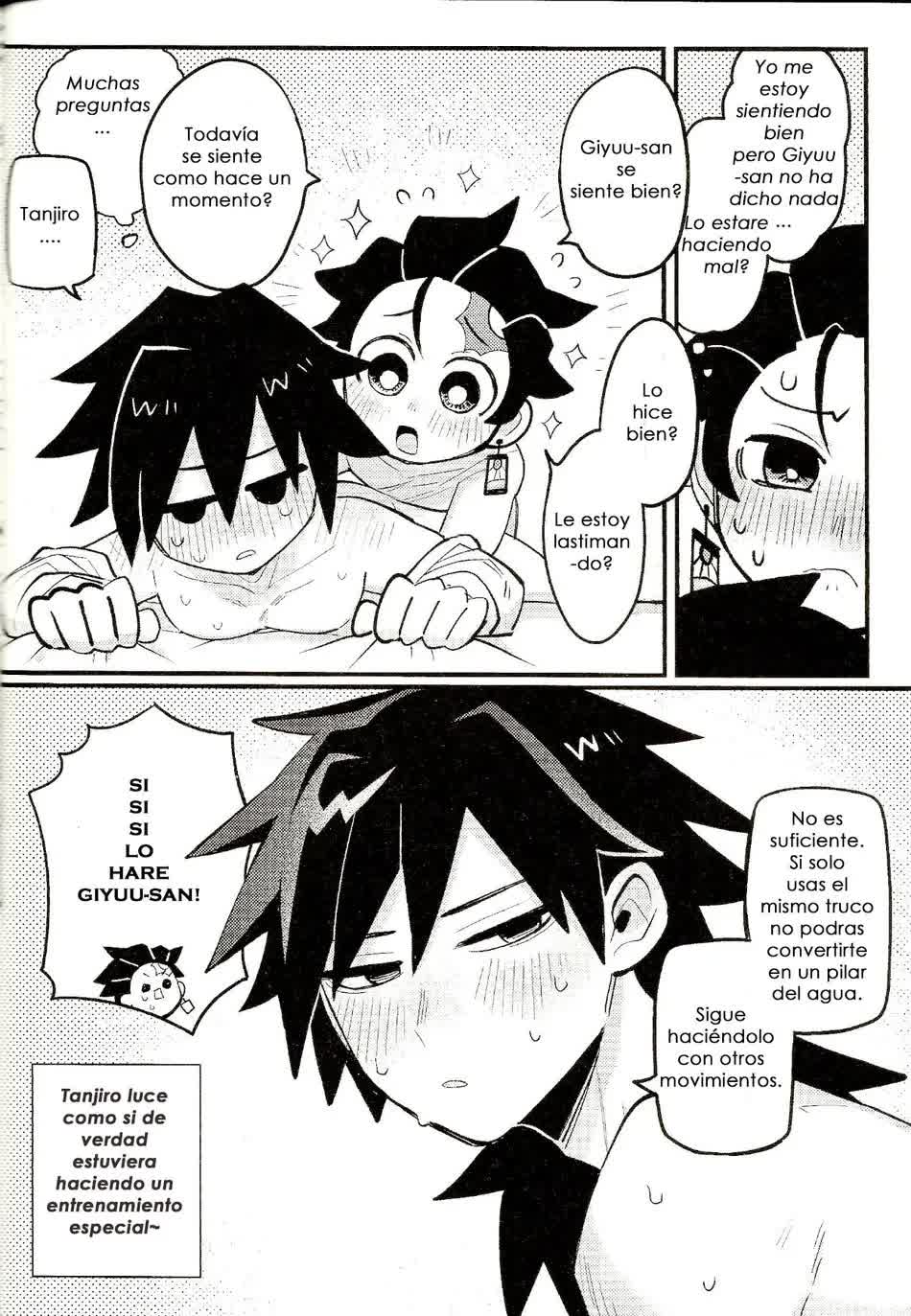 Special Breath of Water Training Comic porno