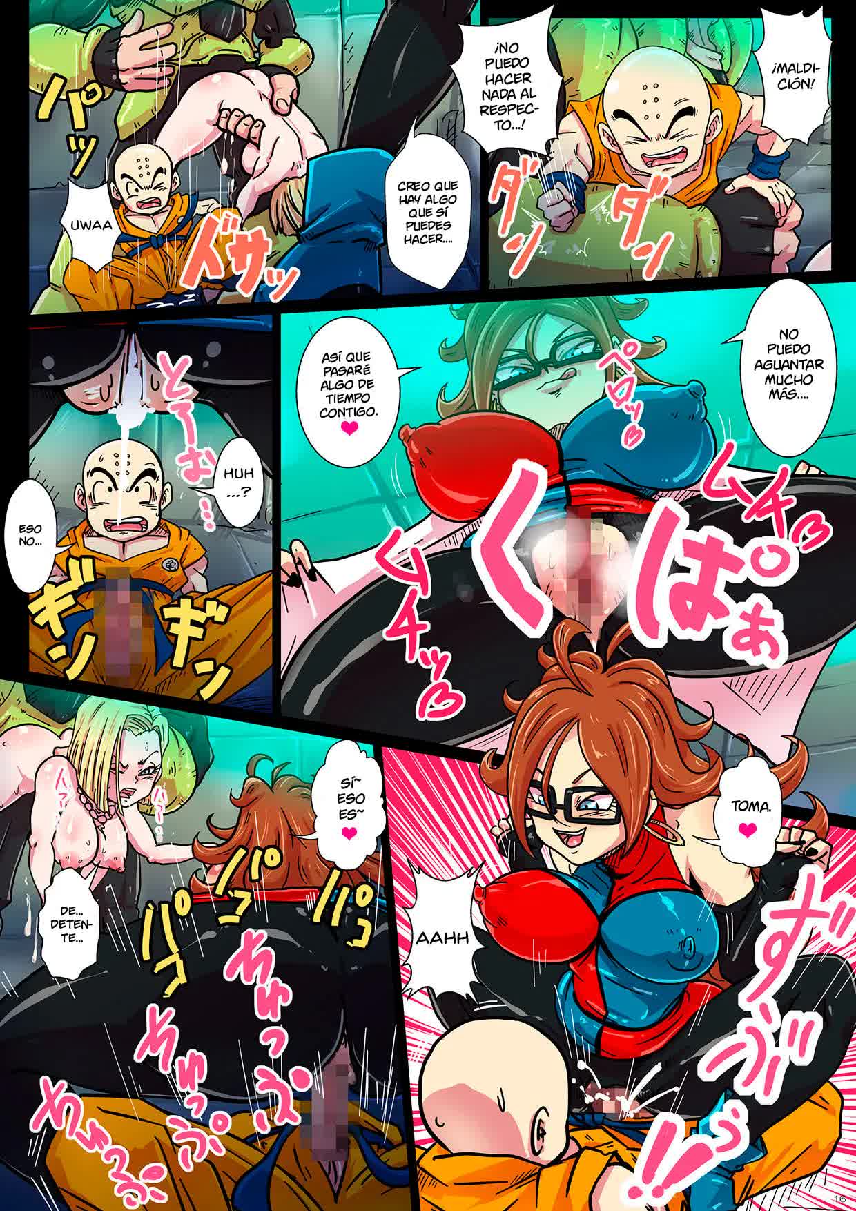 Jinzouningen-tachi to Bulma no Inkou! Zetsurin!! Tokubetsu Jikken!! Comic porno