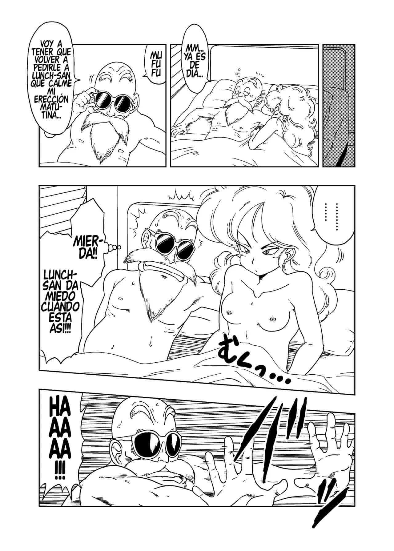 DB-X Kame Sennin x Lunch Hen Comic porno