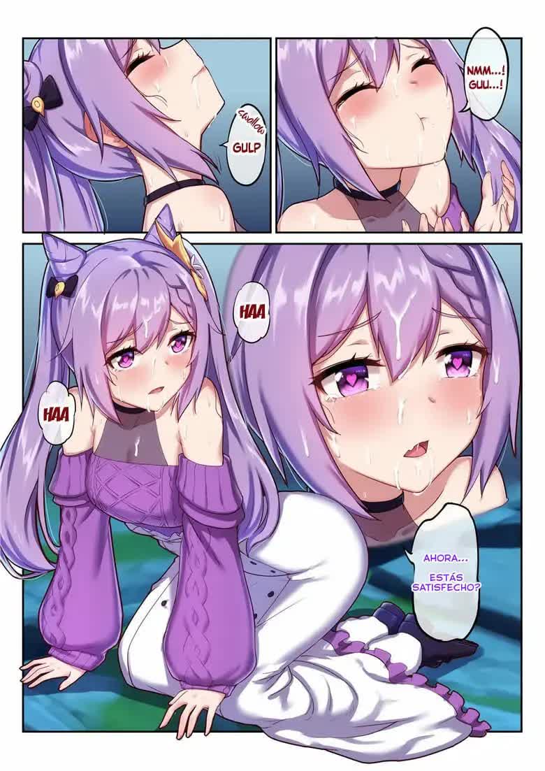 Keqing's Date With The Traveler - La cita de Keching con el viajero Comic porno