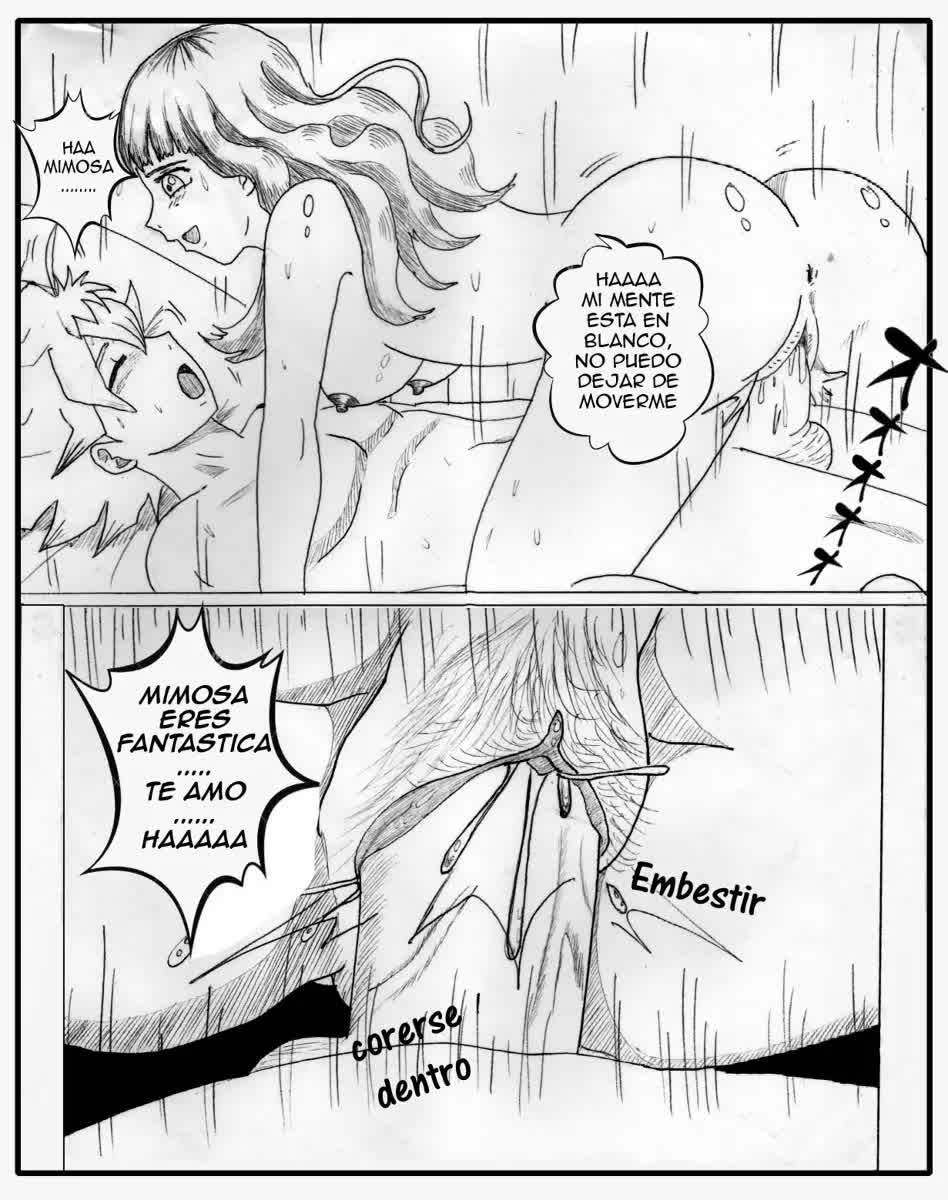 Asta x Mimosa Comic porno