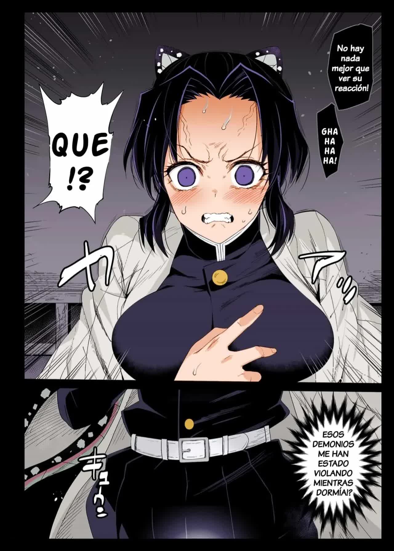 Kochou Shinobu Kan ~Neteiru Aida ni Ossan Oni ni Okasareru~ - RAPE OF DEMON SLAYER 2 Comic porno