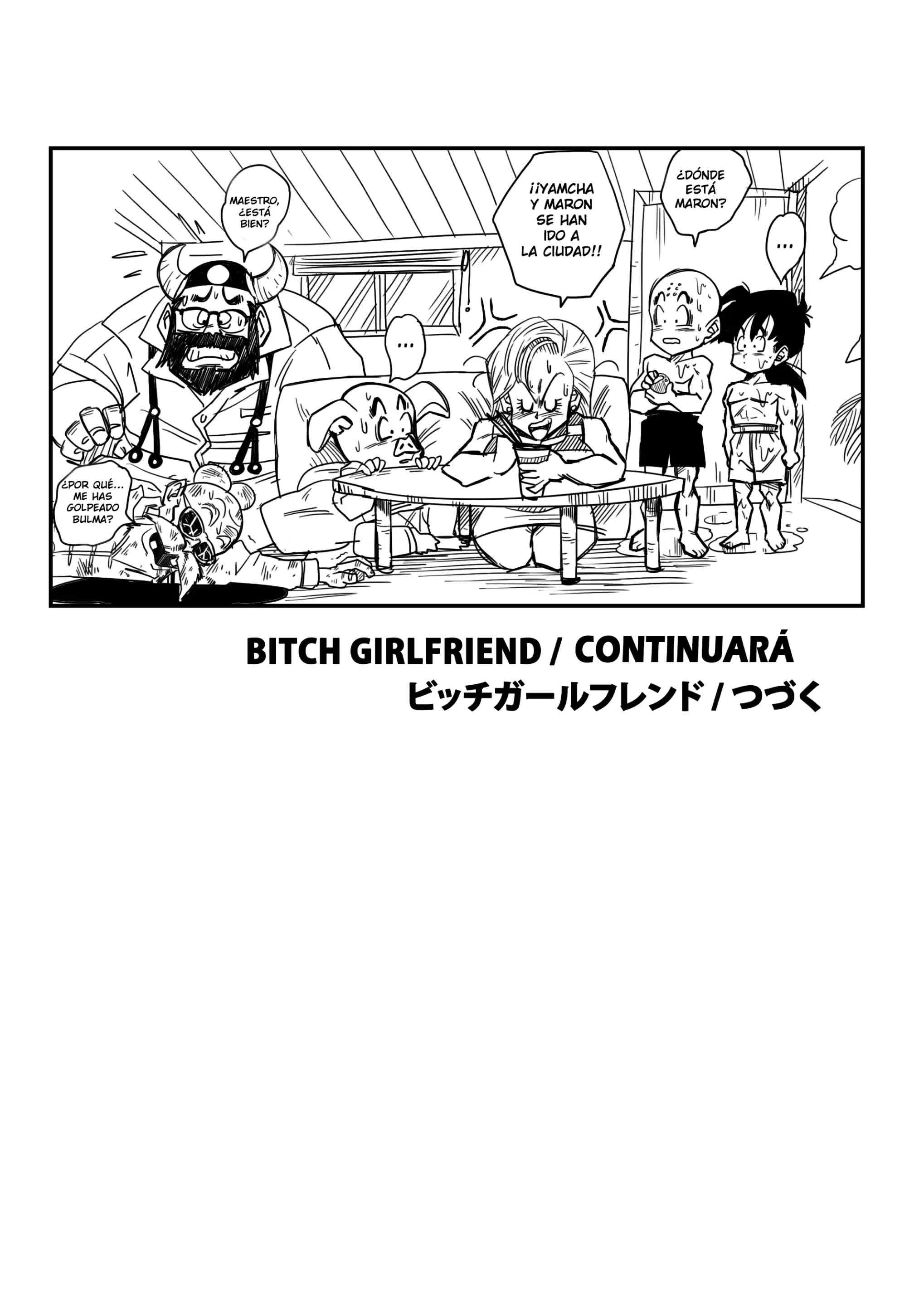 BITCH GIRLFRIEND Comic porno