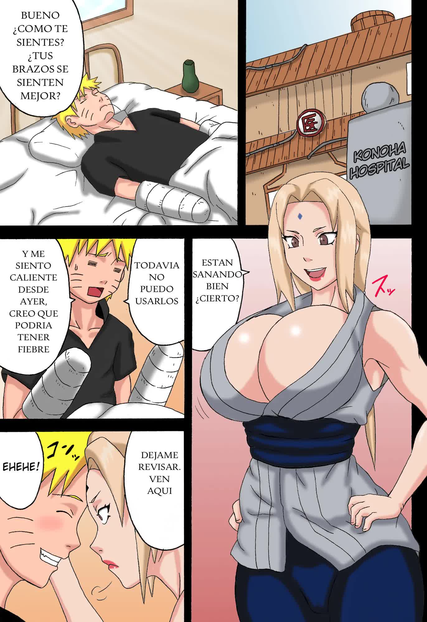Konoha no Sei Shorigakari - Sala de curación sexual de Konoha Comic porno