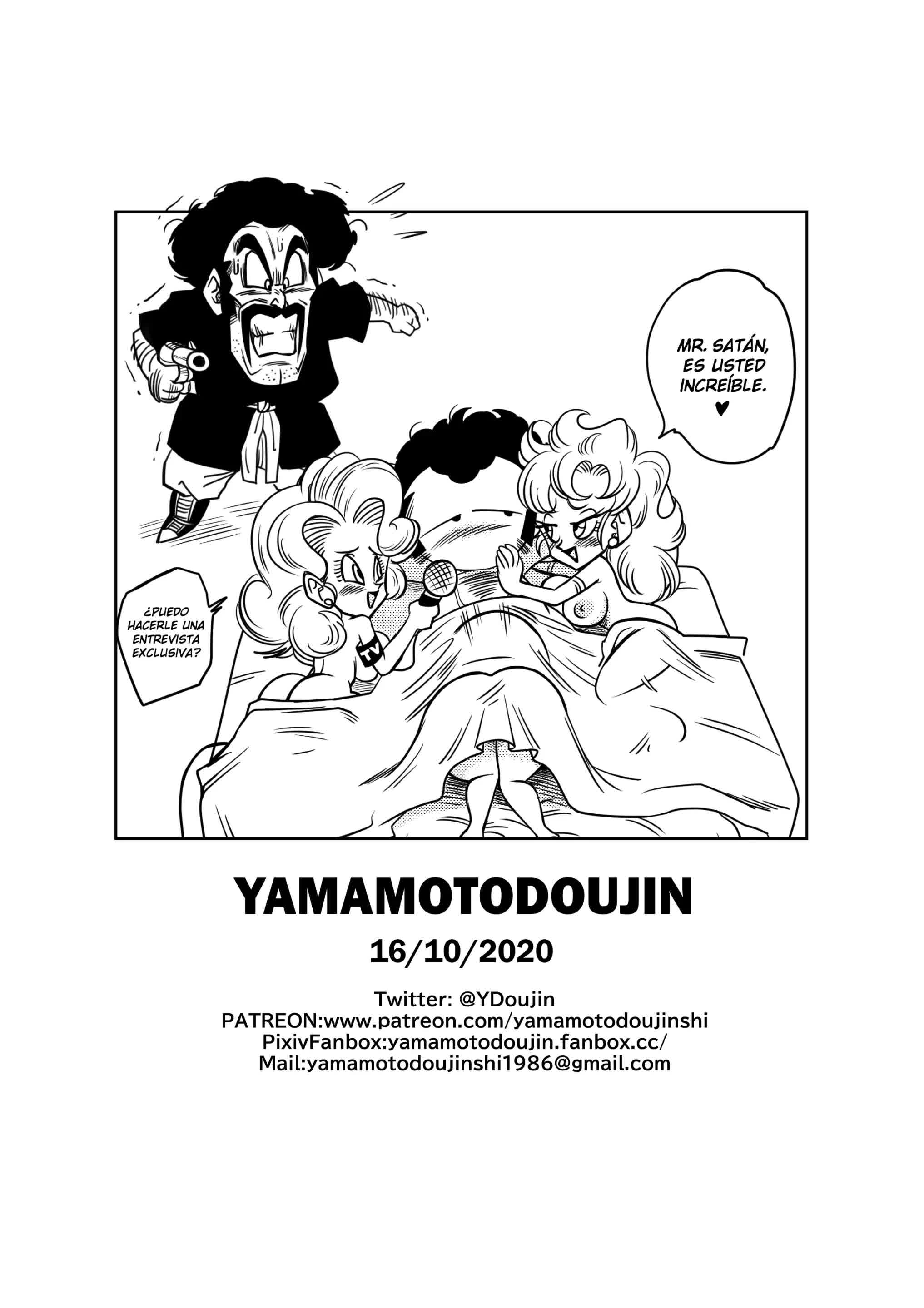 Mister Satan no Himitsu no Training - El Entrenamiento Secreto de Mr. Satán Comic porno