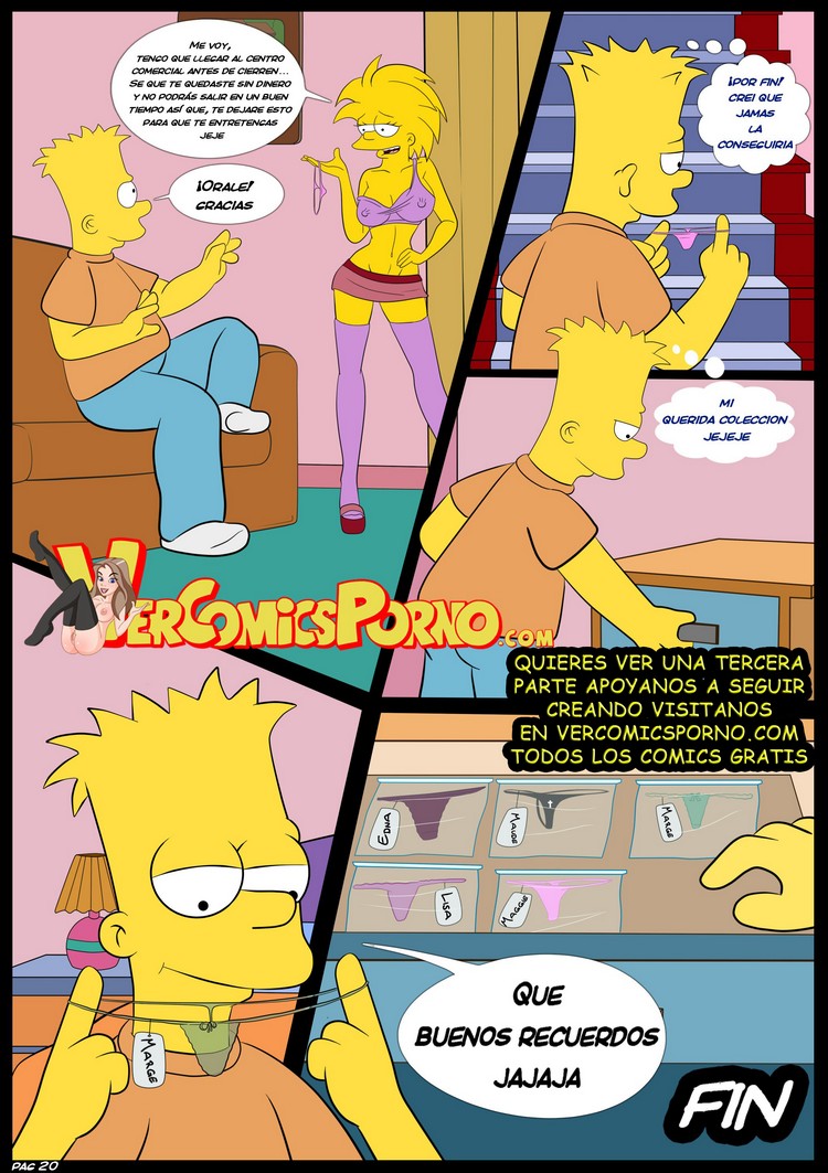 Viejas Costumbres 2 – Los Simpsons Comic porno