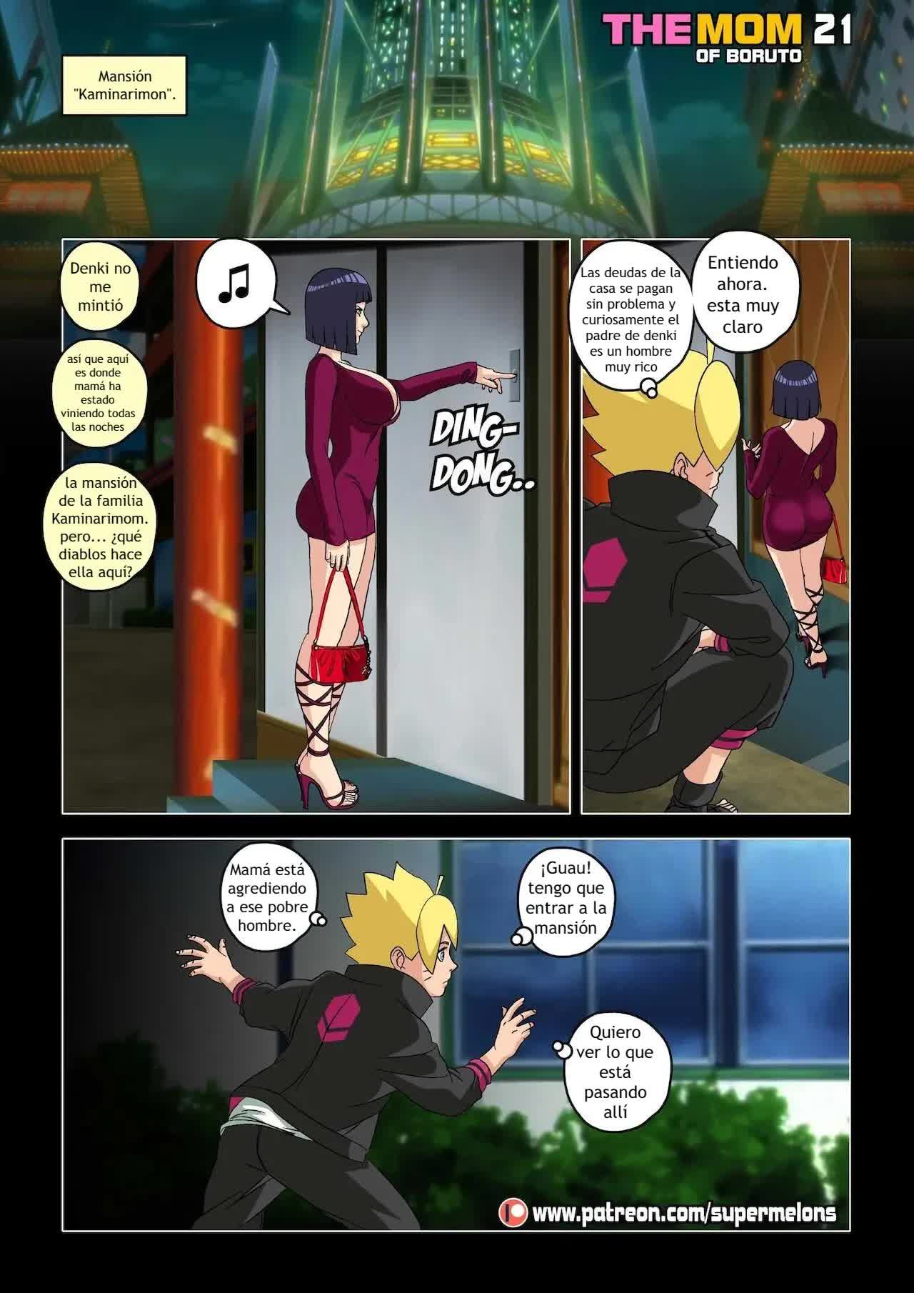 The mom of Boruto Comic porno