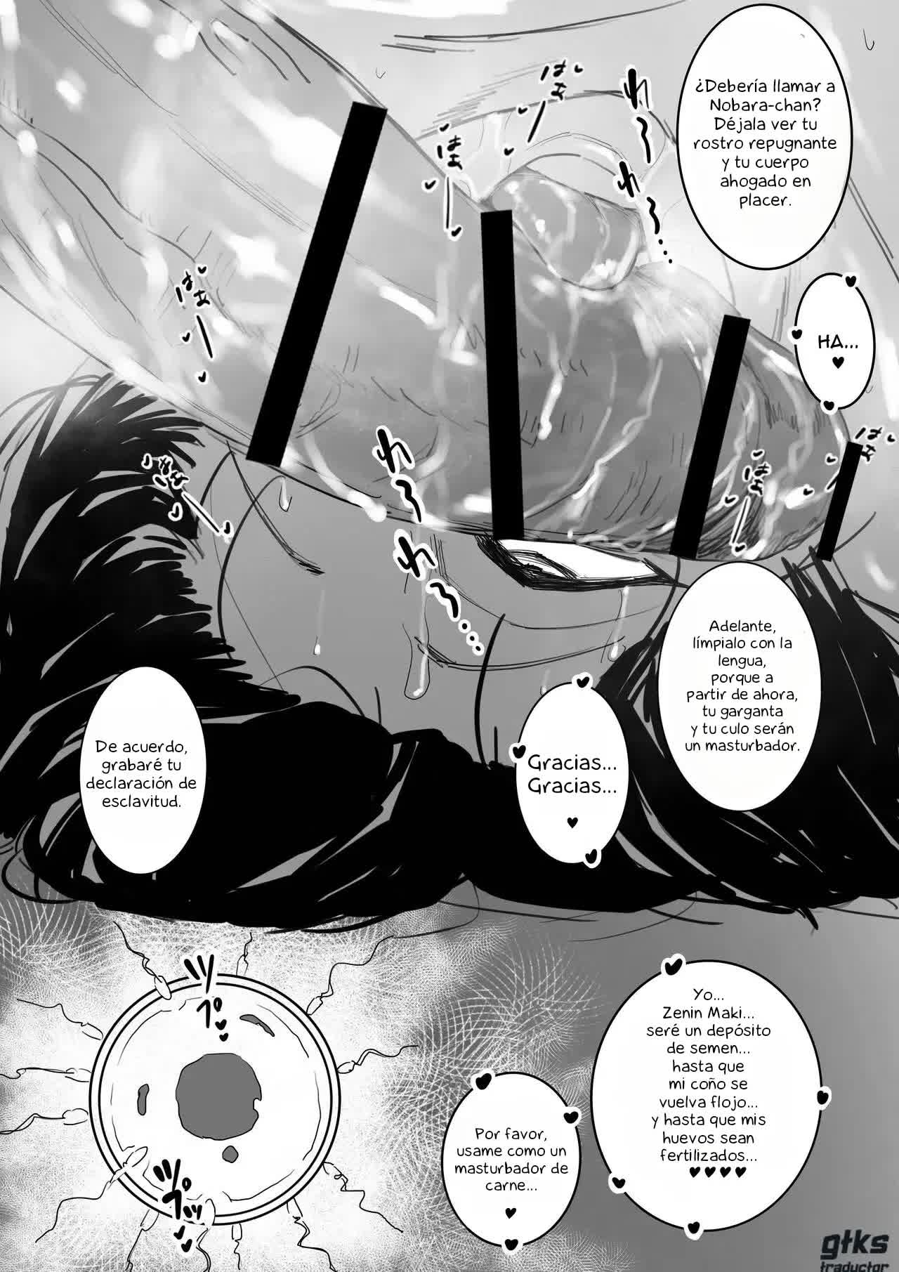 Kouhai no Tame ni Hitohadanuida Zenin Maki ga Onaho Ochi Suru Dake Comic porno