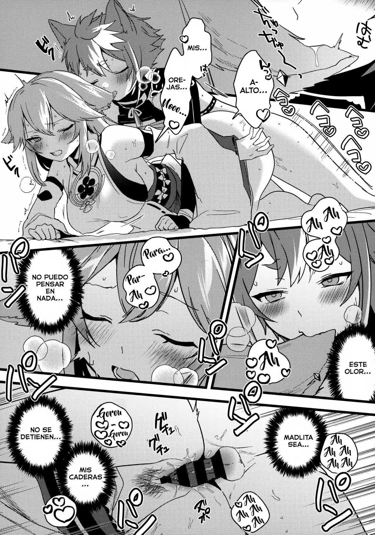 Inu to Kitsune ga Majiwaru Yoru ni - La Relacion Entre El Perrito y la Zorra por la Noche Comic porno