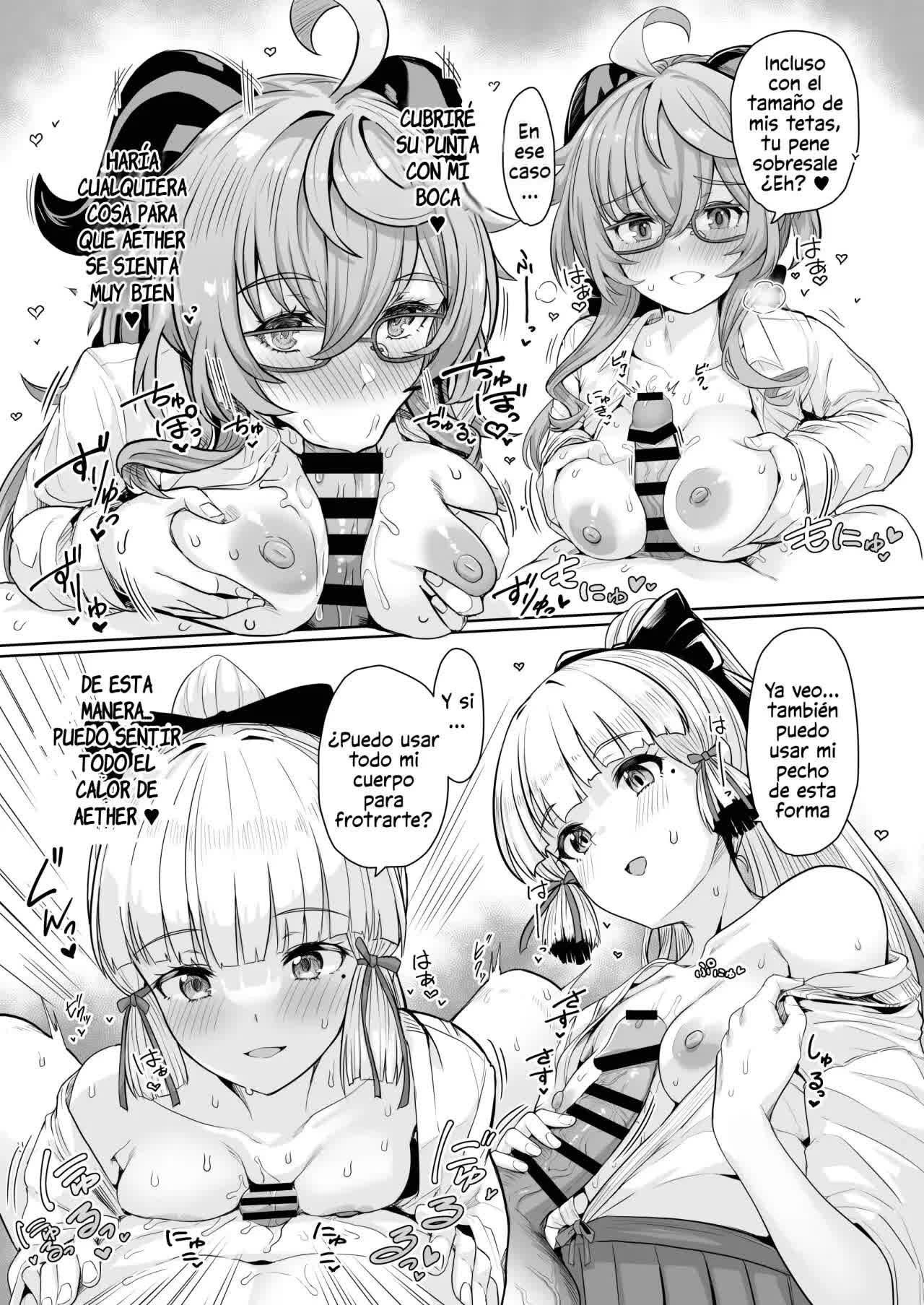 CRYOGENIC DREAMER - Sueño criogenico (Genshin Impact) Comic porno