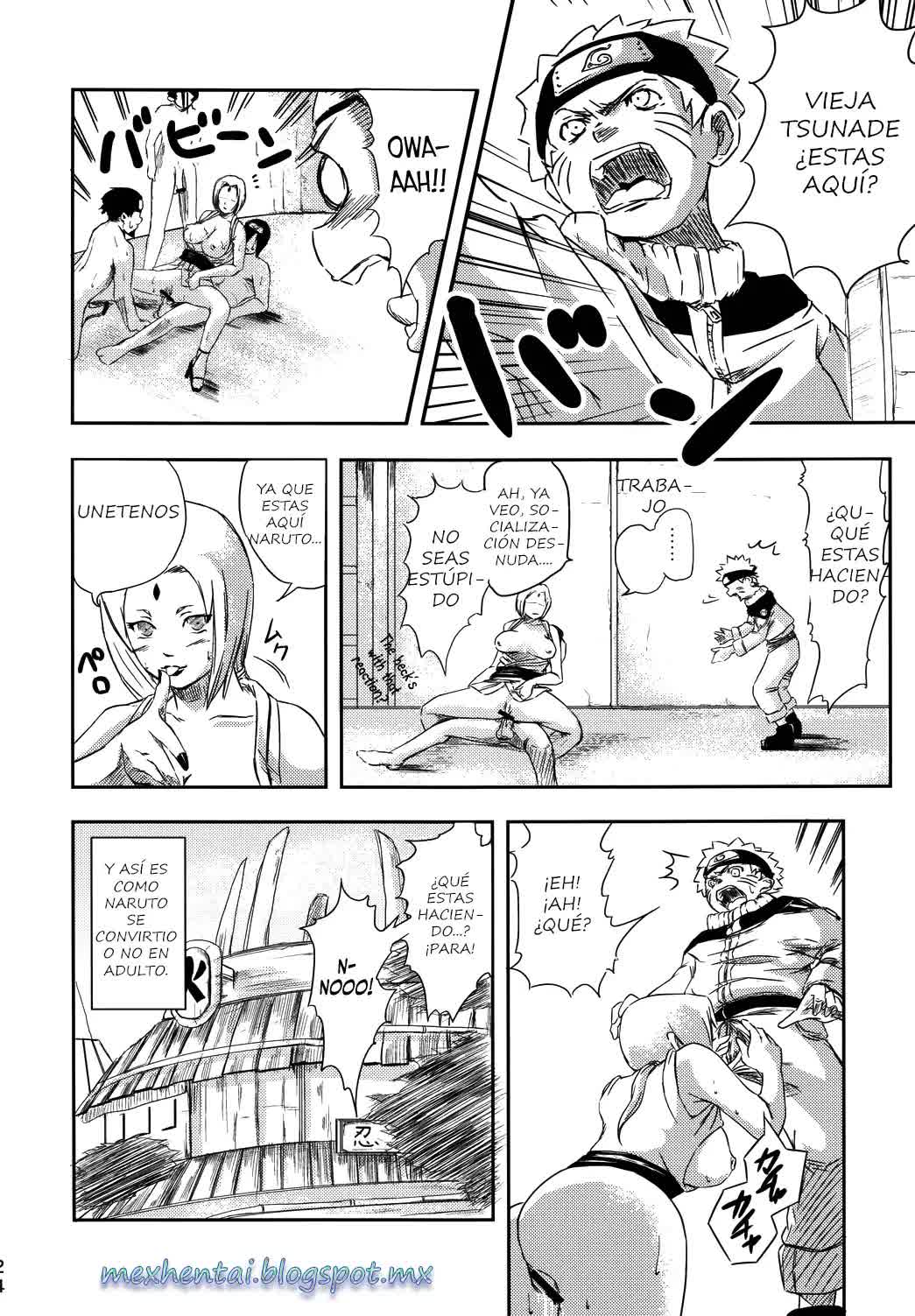 NO MERCY 2 - EL PROBLEMA DE LA QUINTA HOKAGE Comic porno