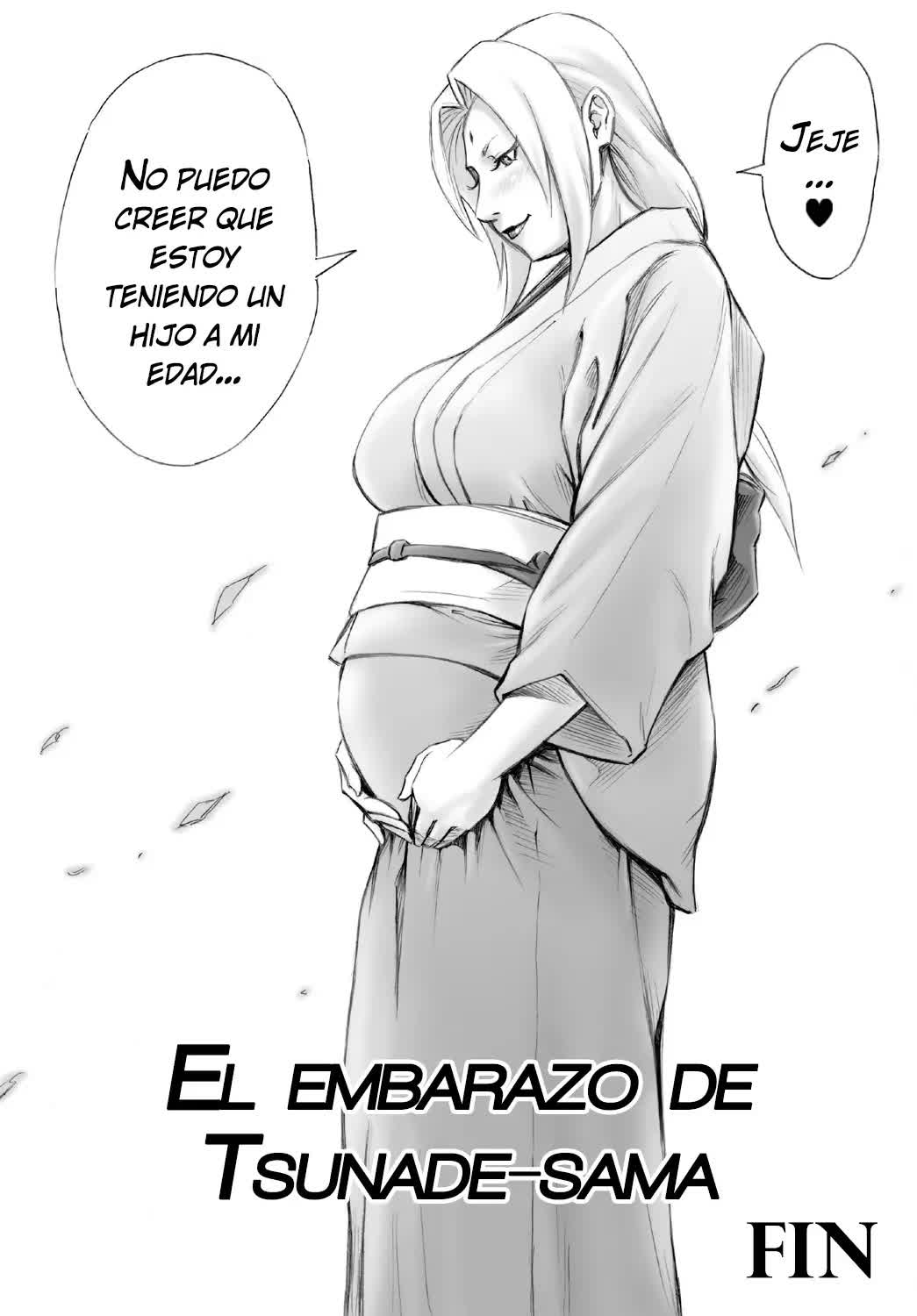 Akogare no Tsunade-sama o Zettai Haramasetai! - Quiero embarazar a Tsunade-sama! Comic porno