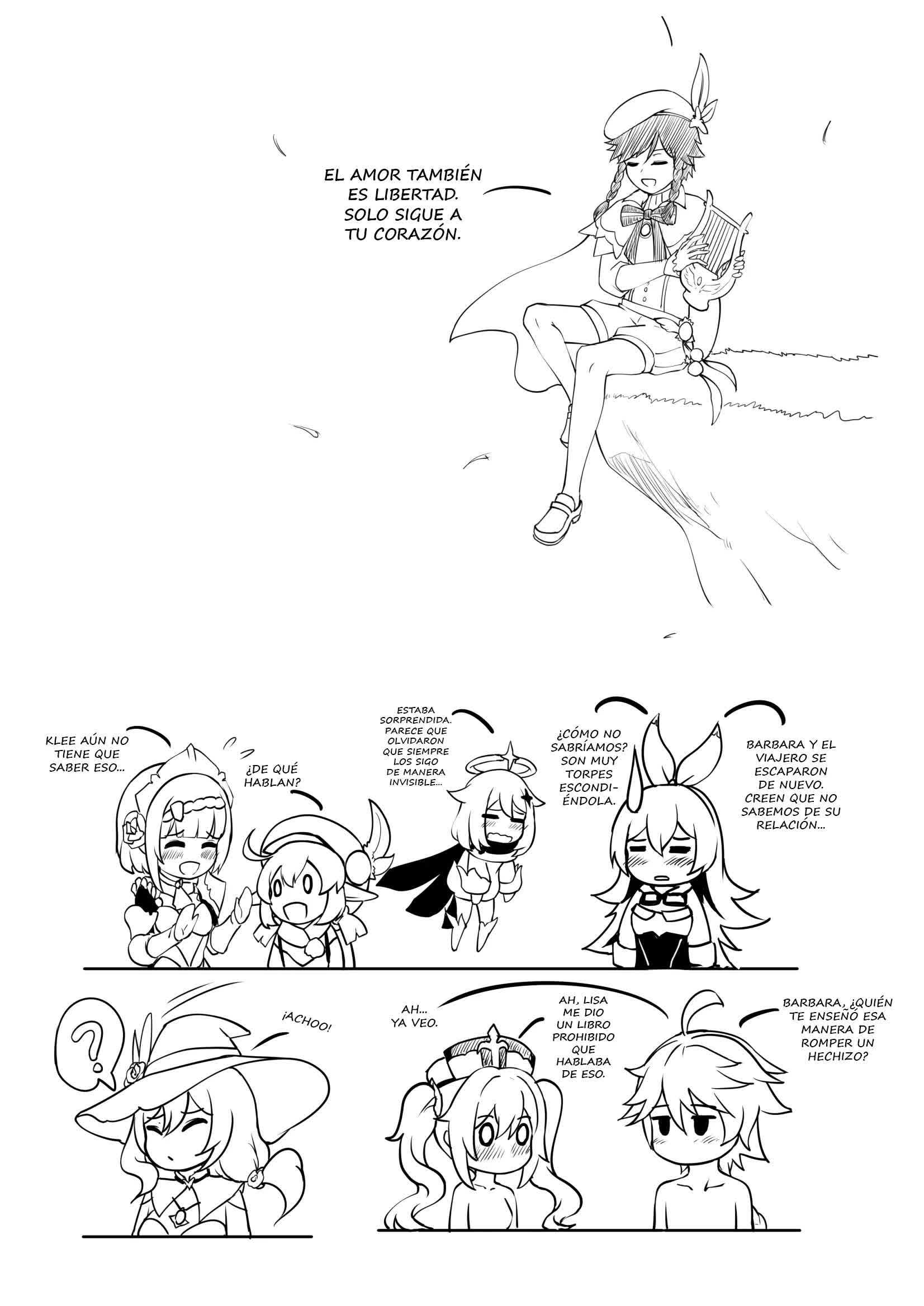 Genshin impact! Barbara STAR!DUSH! Comic porno