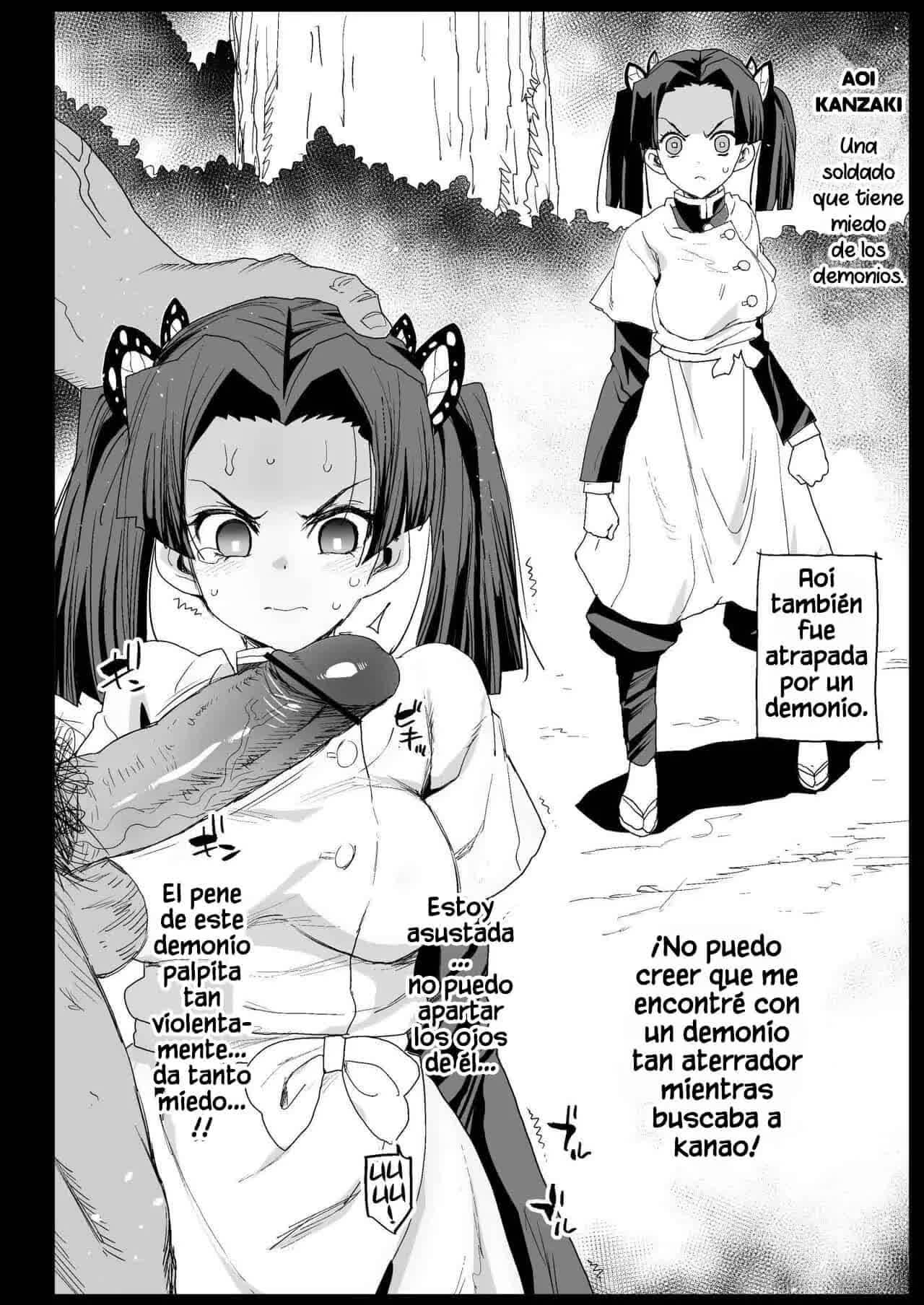 Kanao Muhyoujou Kan - RAPE OF DEMON SLAYER 3 Comic porno