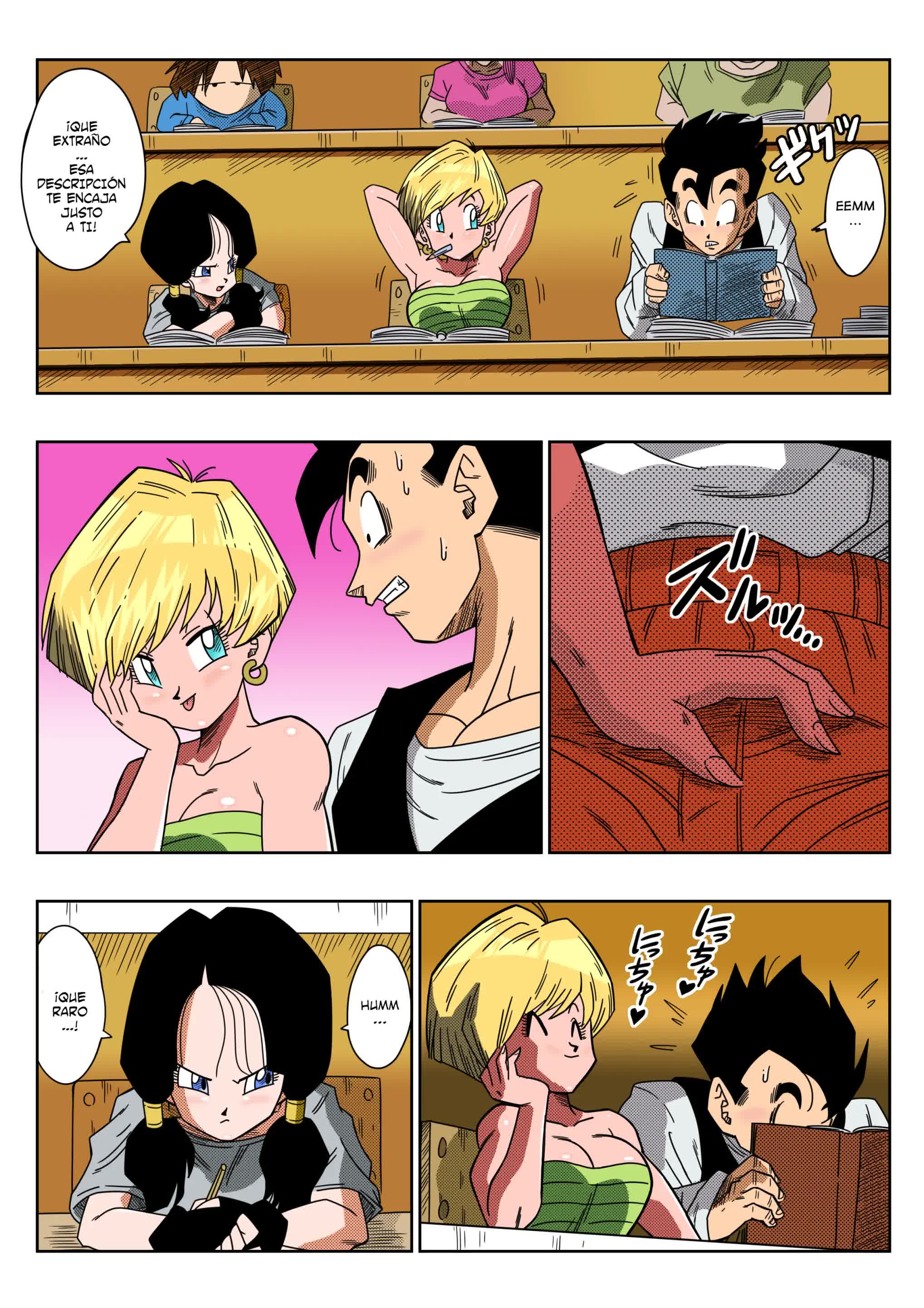 01 Triangulo Amoroso - Gohan y Erasa Comic porno