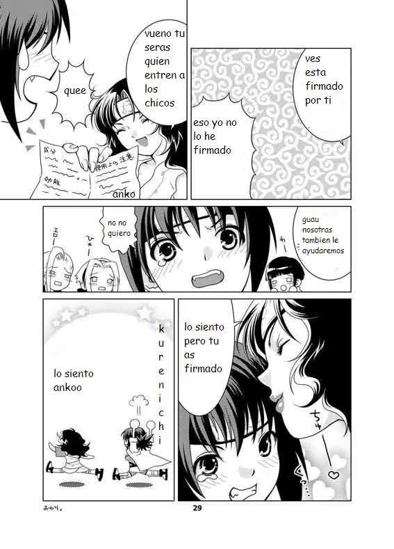 Los Entrenamientos de Kurenai y Anko Comic porno