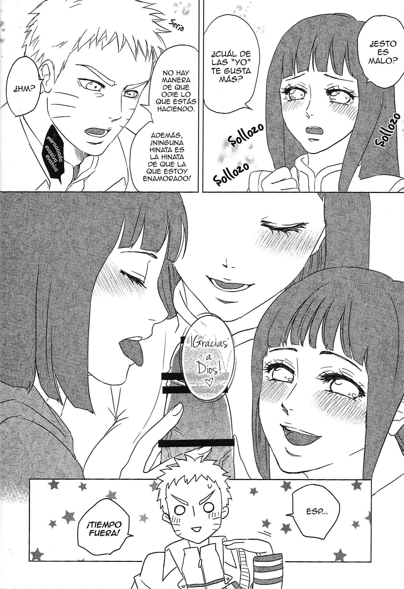 Uzumaki Hinata no Monologue Tokidoki, Anata - El Monólogo de Uzumaki Hinata Comic porno