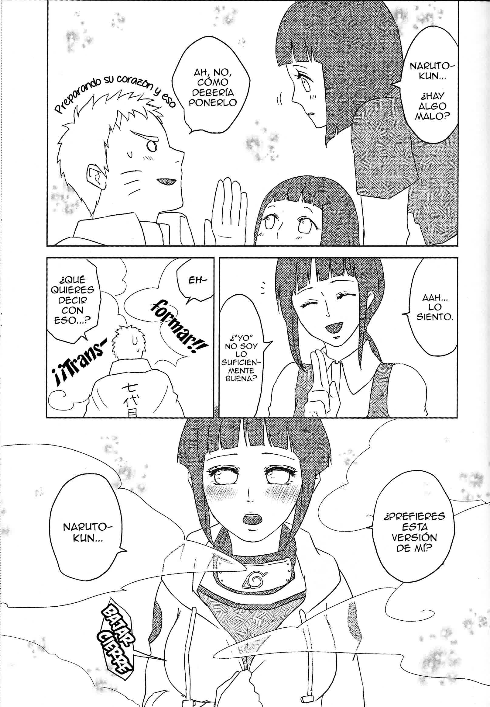 Uzumaki Hinata no Monologue Tokidoki, Anata - El Monólogo de Uzumaki Hinata Comic porno