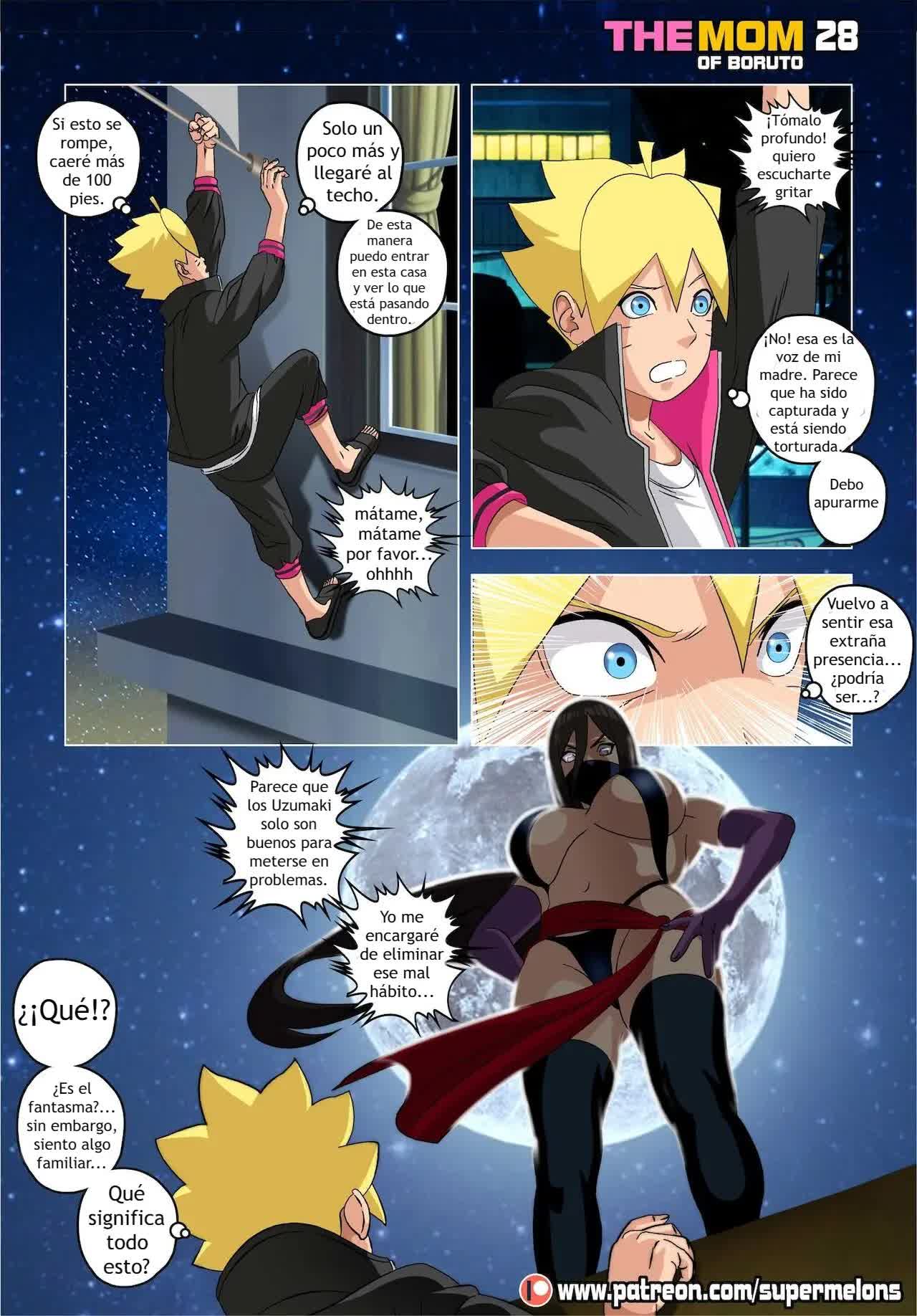 The mom of Boruto Comic porno