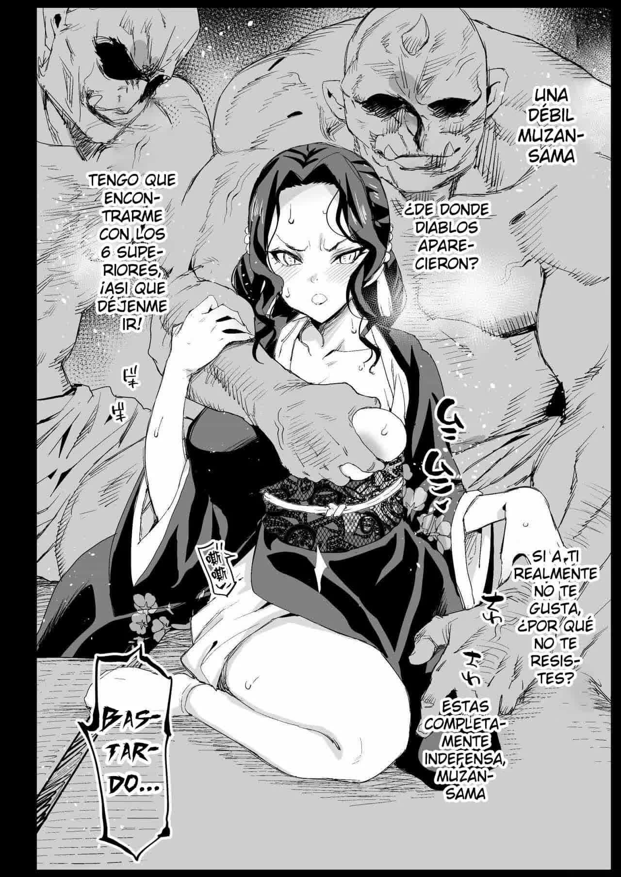 Mesu Ochi Onna Muzan-sama - RAPE OF DEMON SLAYER 4 Comic porno