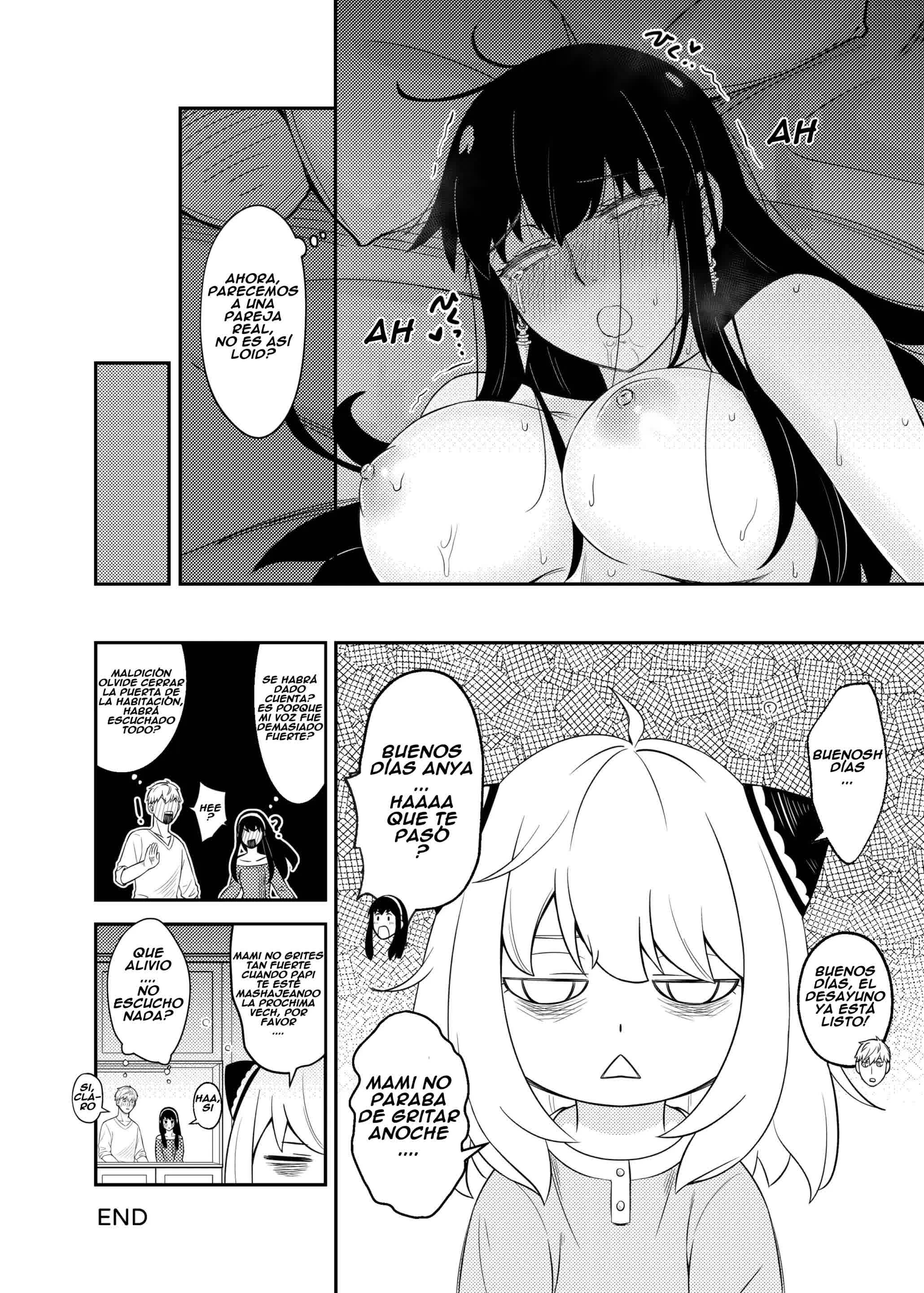 The Model Couple - La Pareja Modelo Comic porno