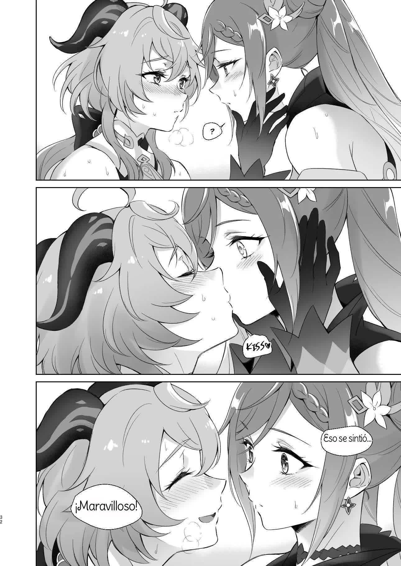 Ganyu to Ecchi ga Shitai! - Sleep with me, Ganyu Comic porno