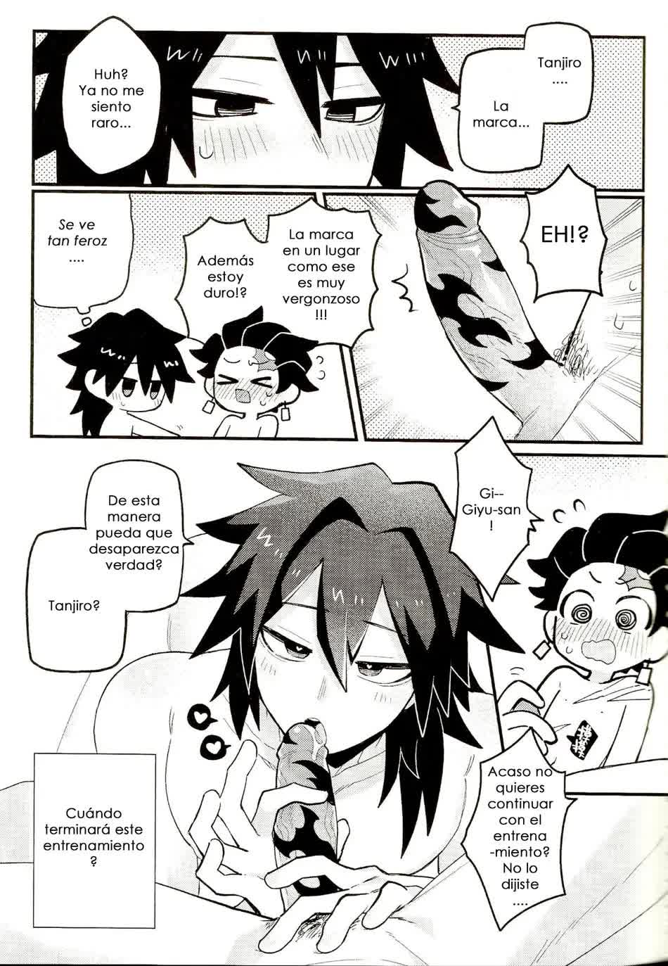 Special Breath of Water Training Comic porno