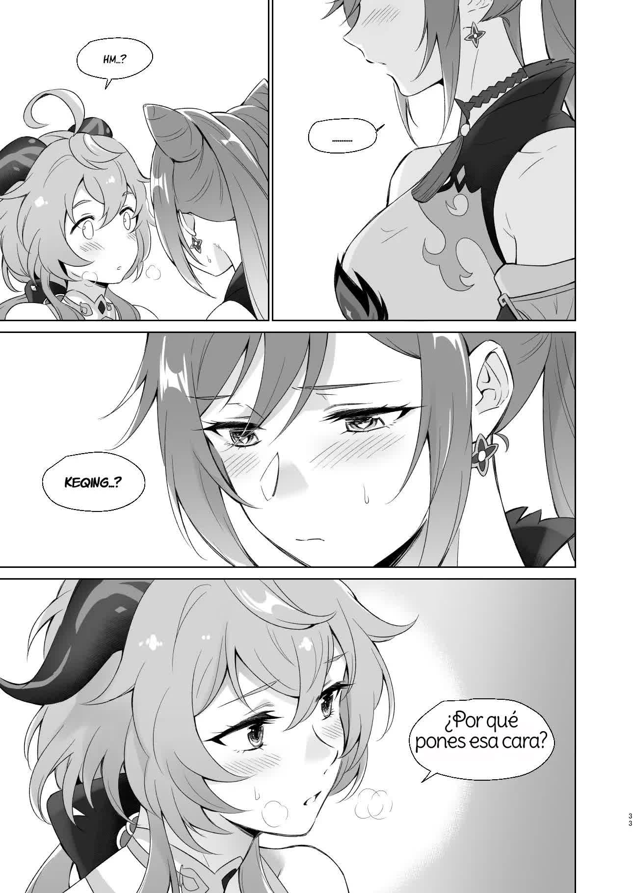 Ganyu to Ecchi ga Shitai! - Sleep with me, Ganyu Comic porno