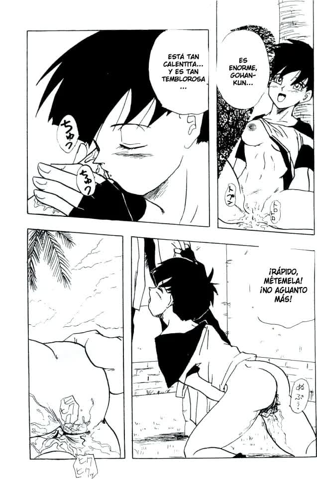 Dragon ball z XX Comic porno