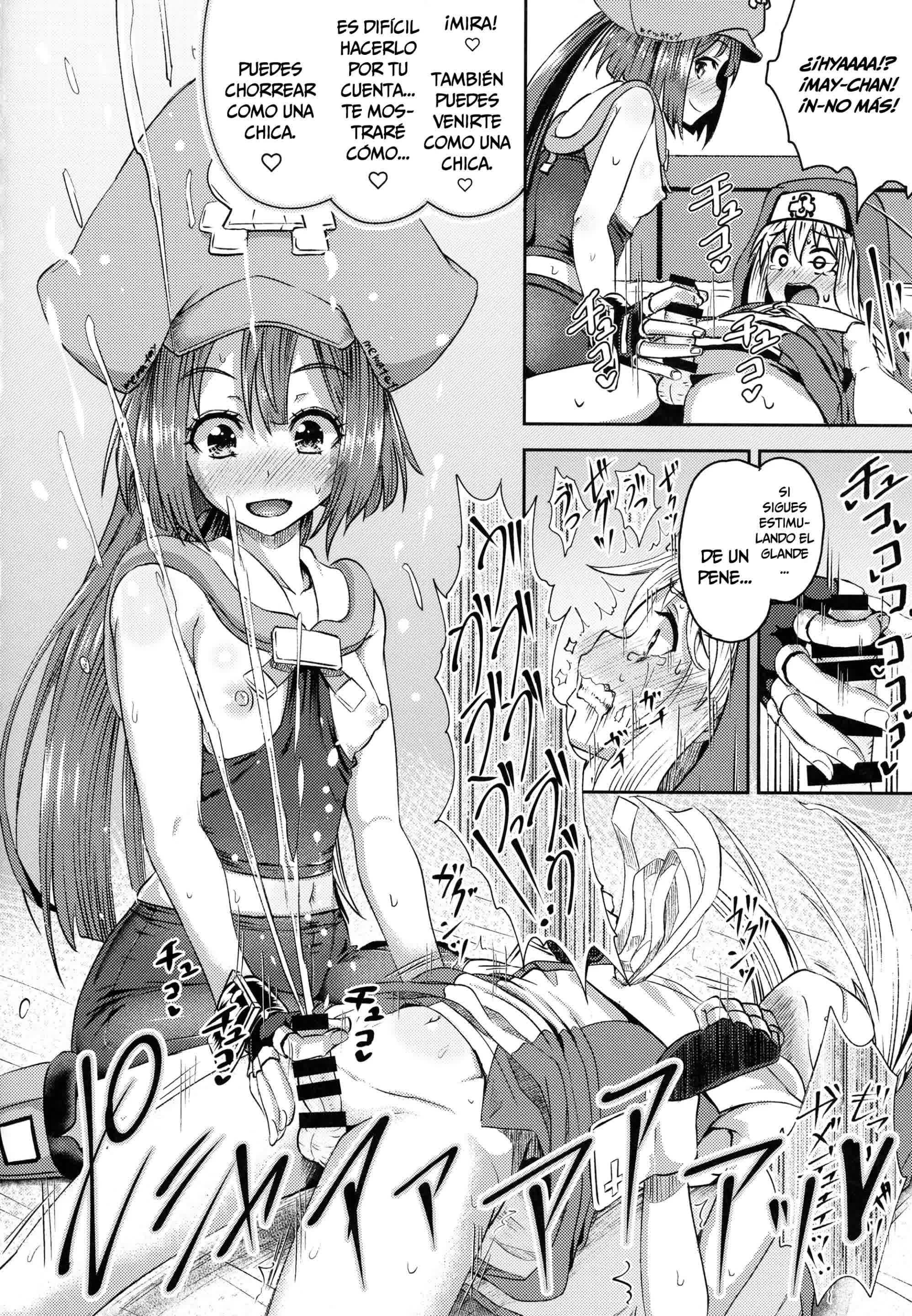 El Juego de Resistir un Orgasmo MayBri Comic porno