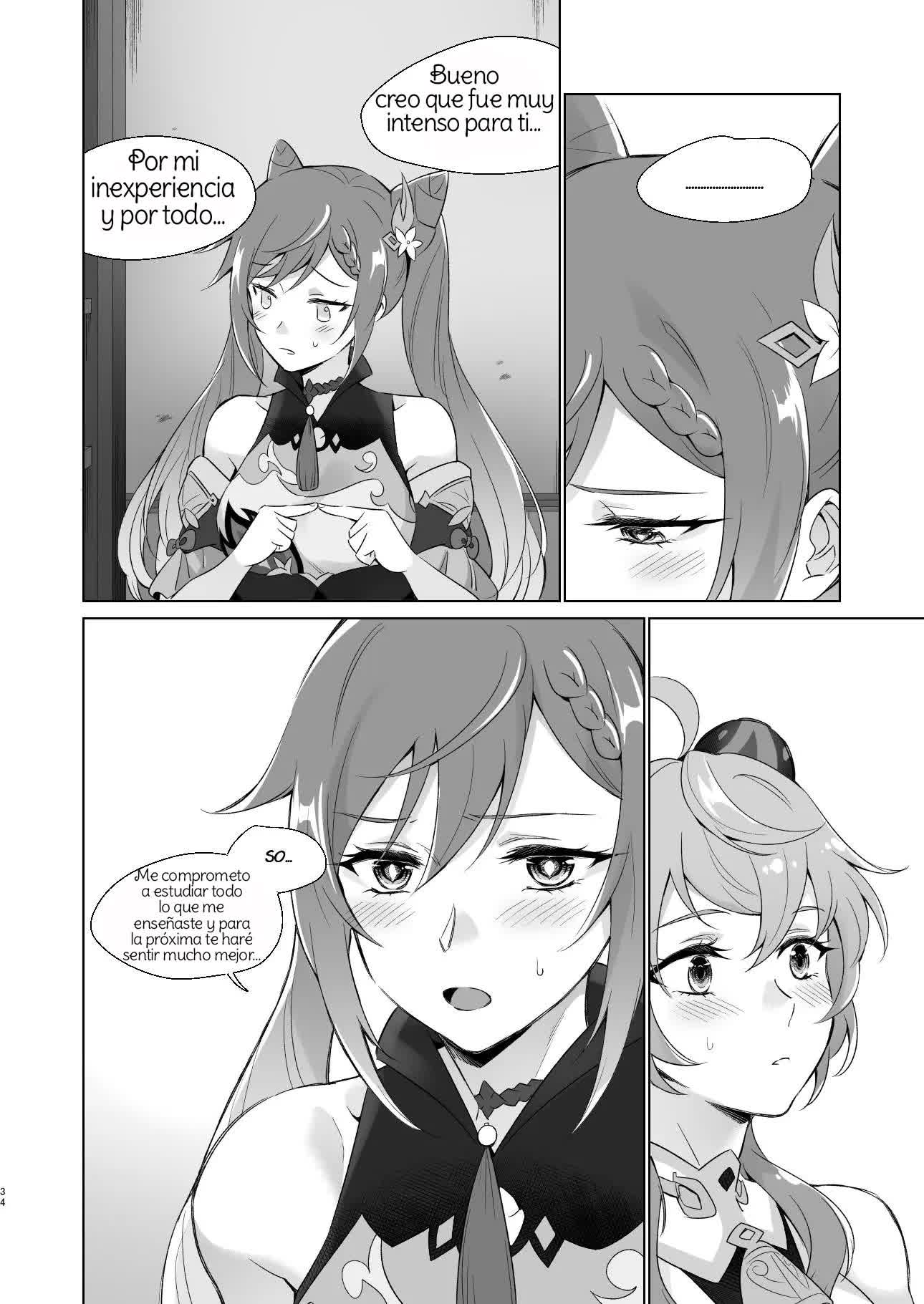 Ganyu to Ecchi ga Shitai! - Sleep with me, Ganyu Comic porno