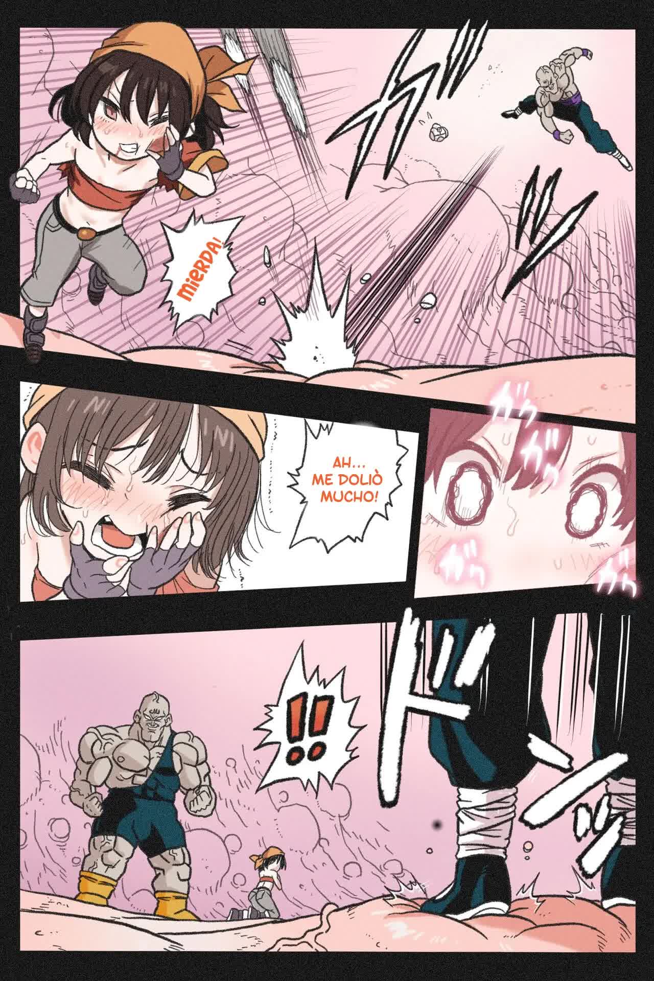 Ryona Tenkaichi Budokai 5 Endless Orgasm Hell - El infierno de orgasmos sin fin para Pan Comic porno