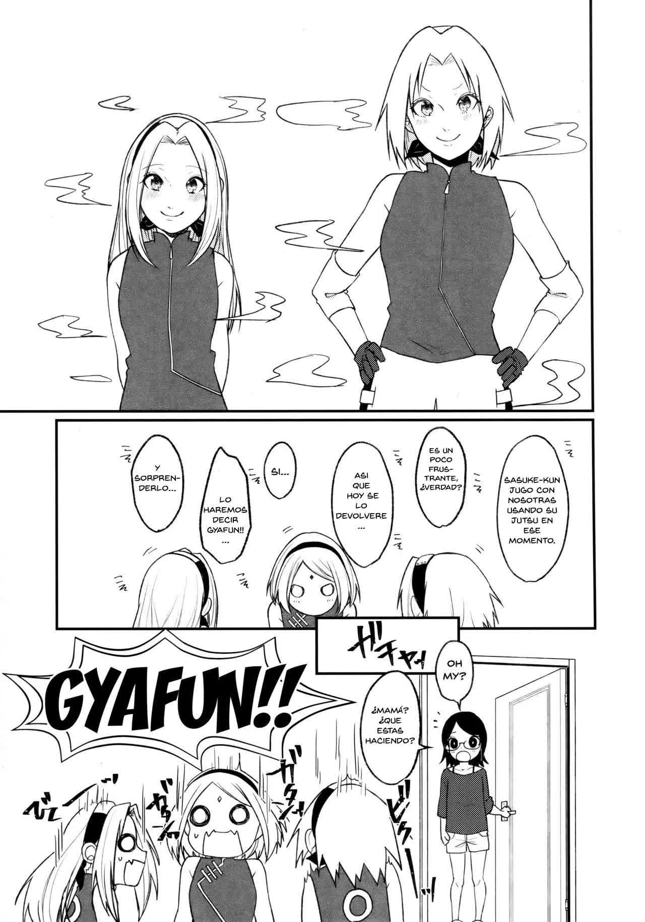 Let's play KAGE BUNSHIN! Comic porno