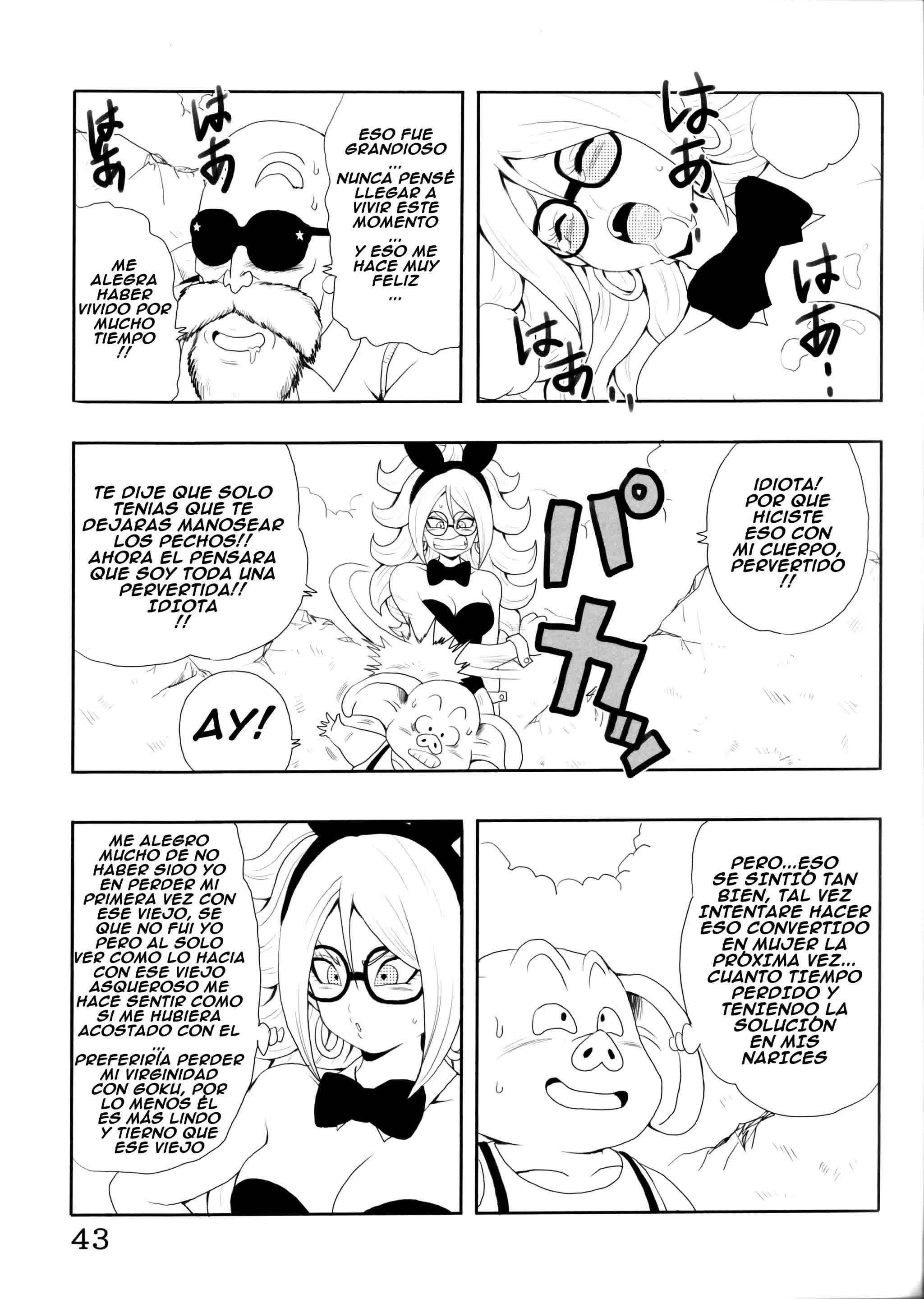 Episode of Bulma - Android 21 Version Comic porno