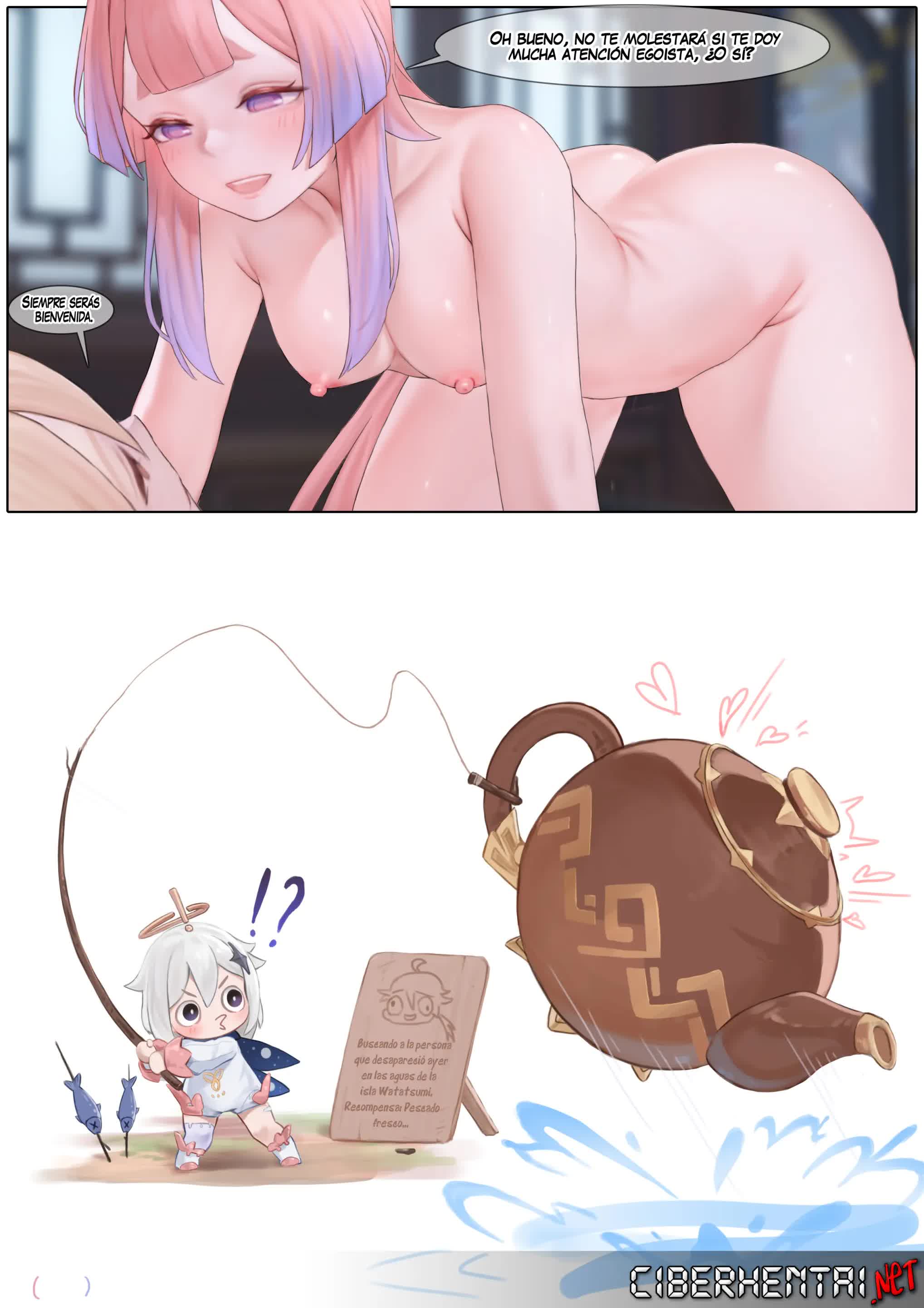 Flustered Kokomi Comic porno