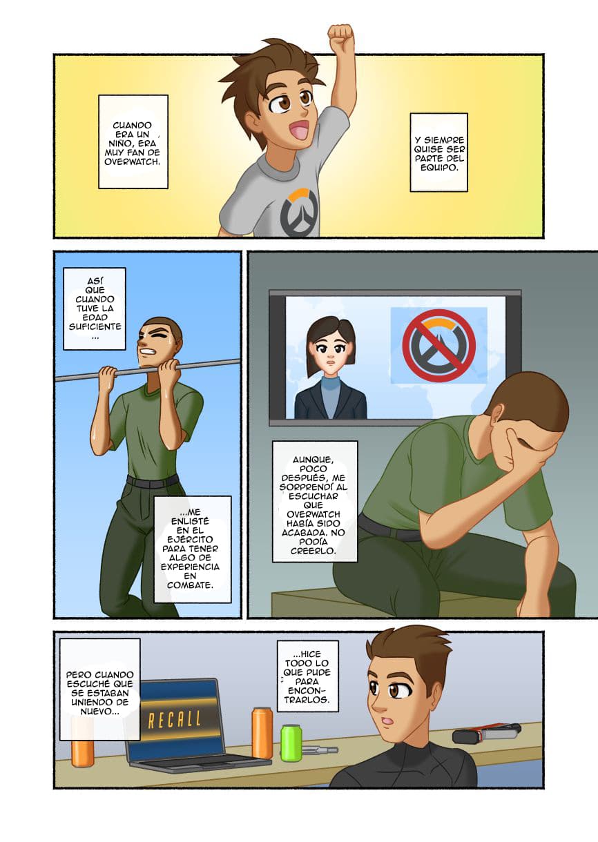 A New Hero – Overwatch Hentai Comic porno