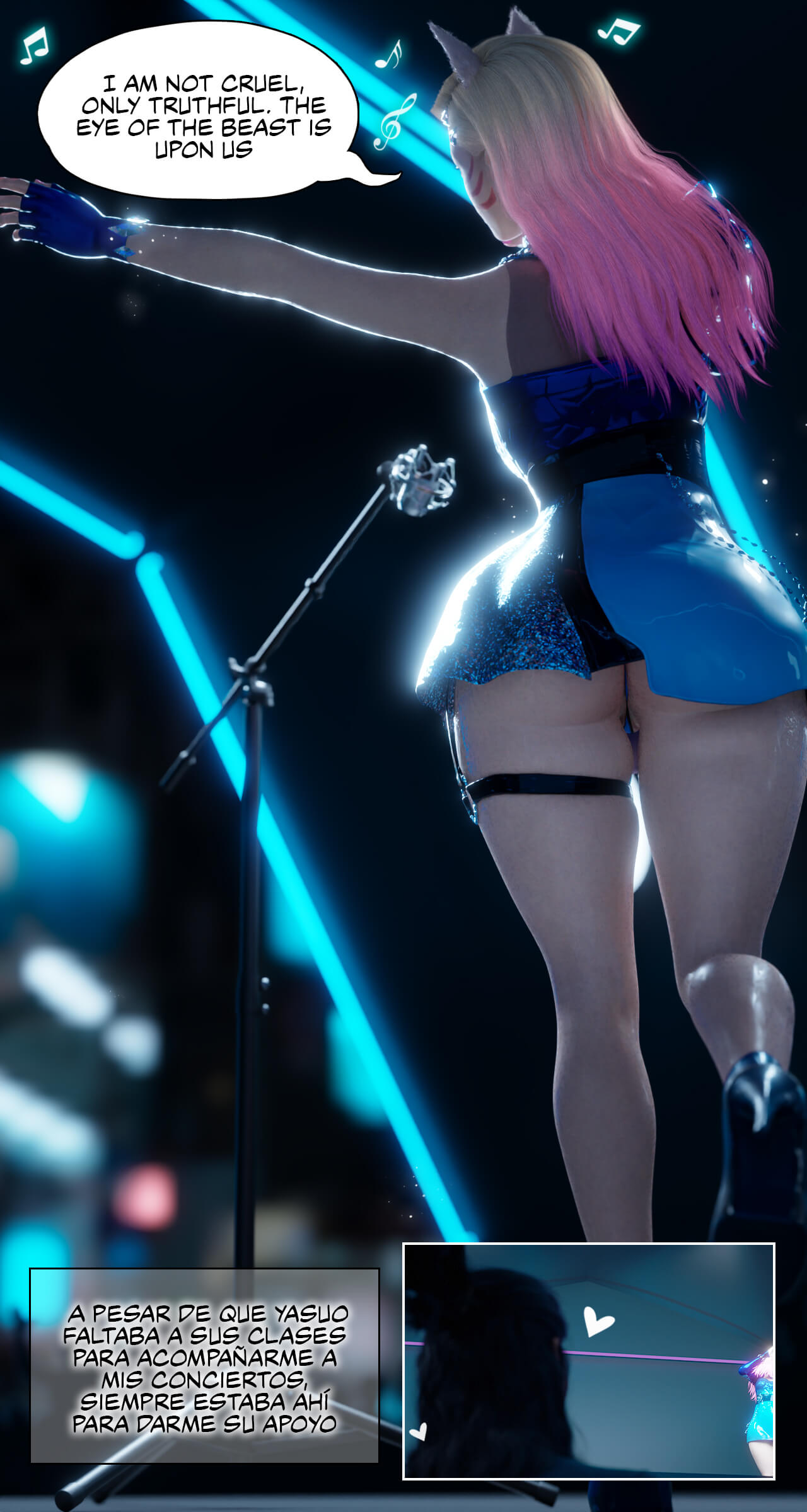 Ahri El Poder del Amor Comic porno