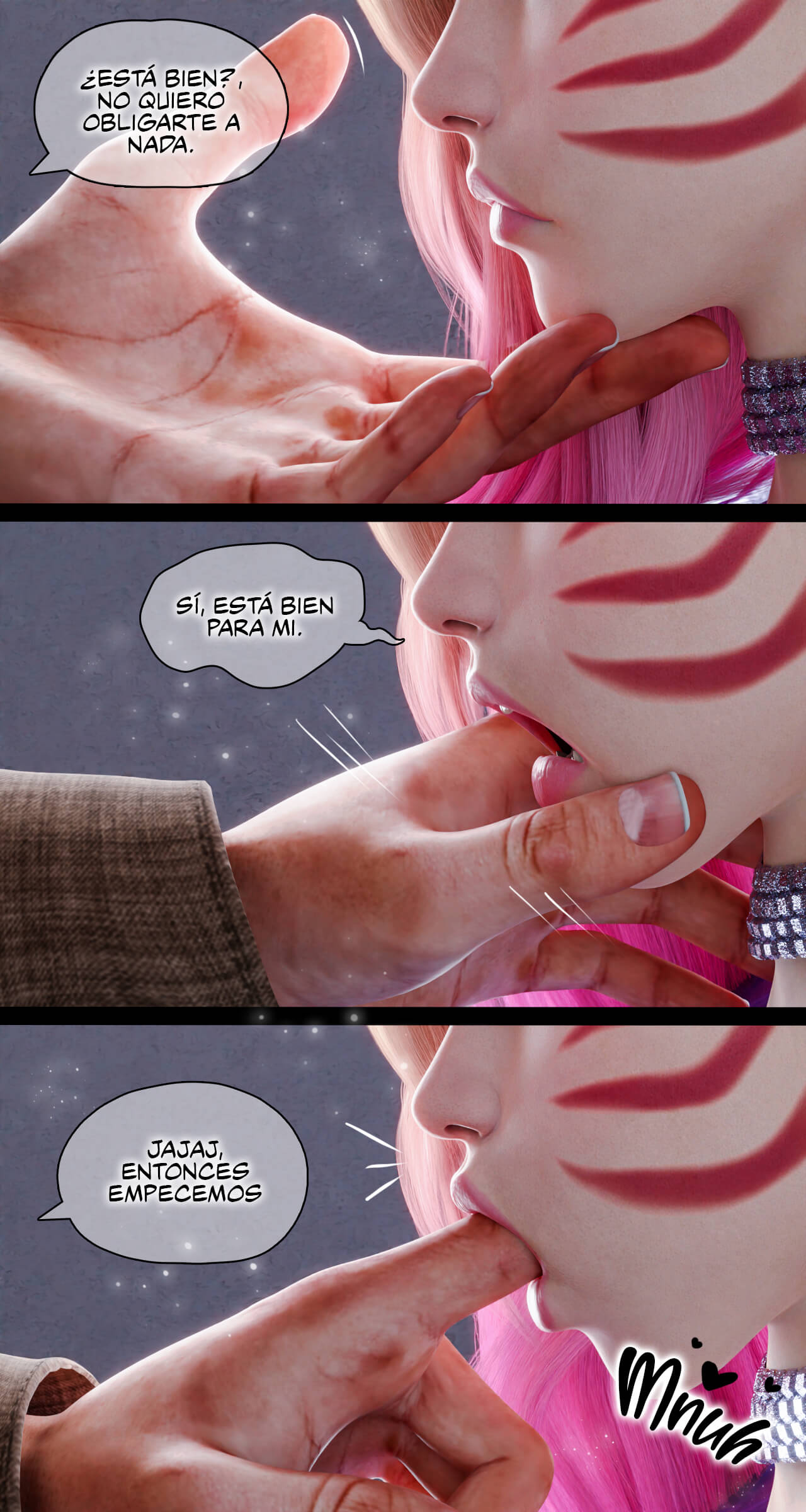 Ahri El Poder del Amor Comic porno