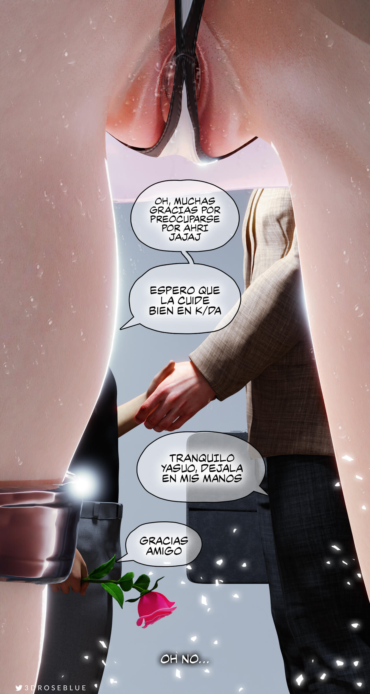 Ahri El Poder del Amor Comic porno