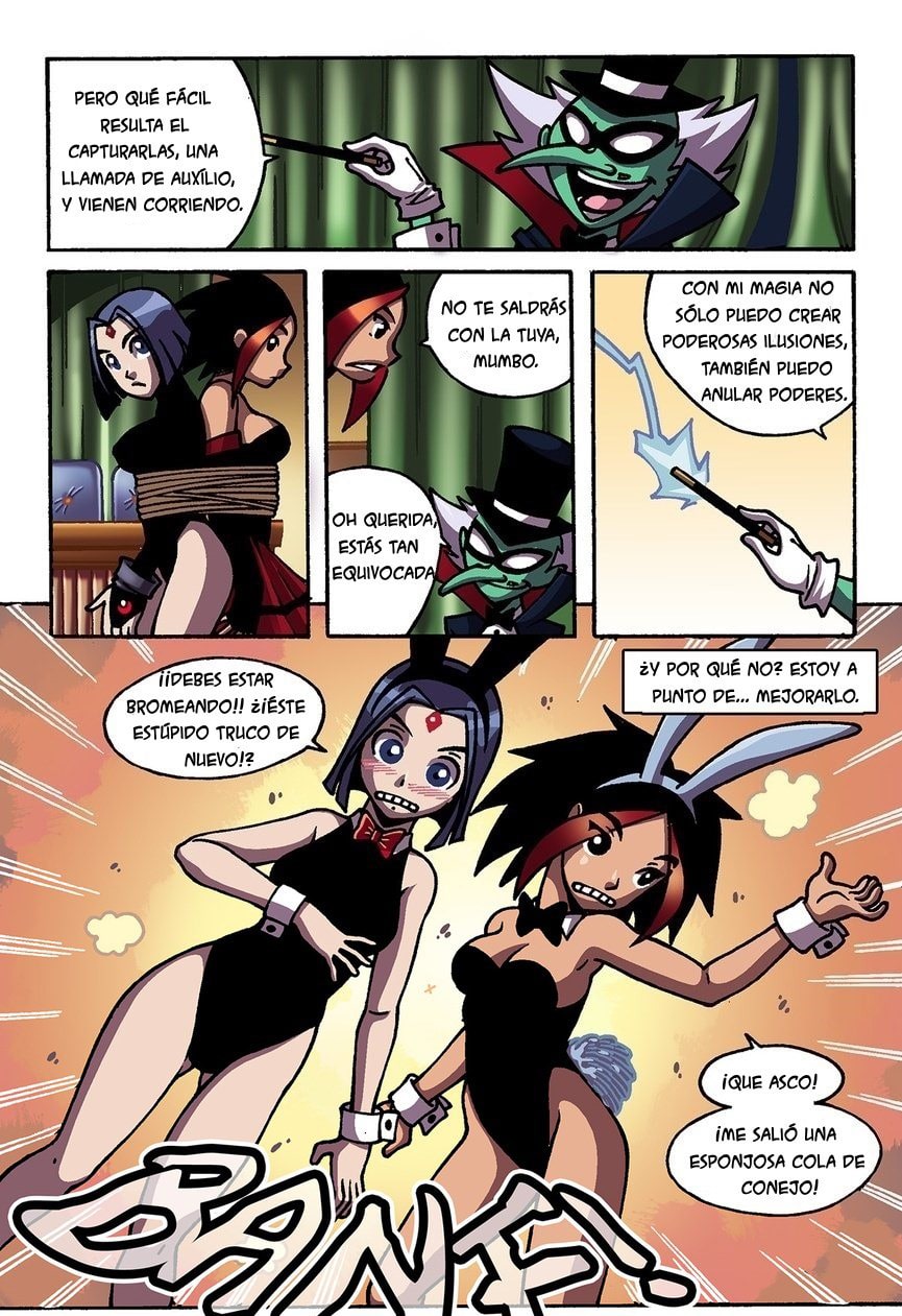 Banf! – Teen Titans XXX Comic porno