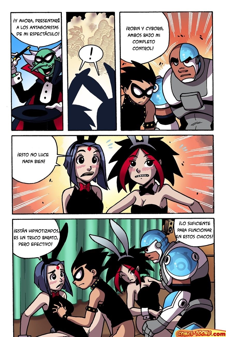 Banf! – Teen Titans XXX Comic porno