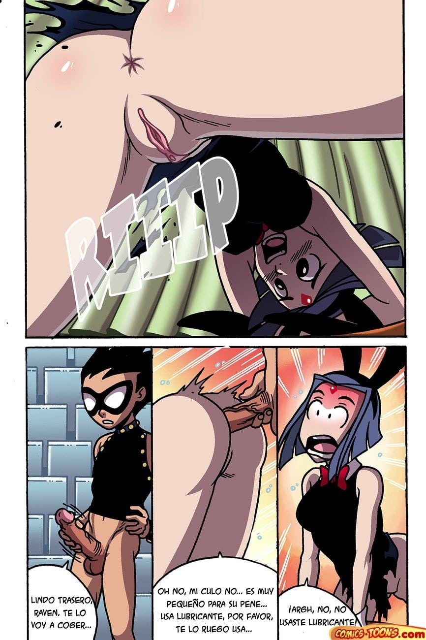Banf! – Teen Titans XXX Comic porno