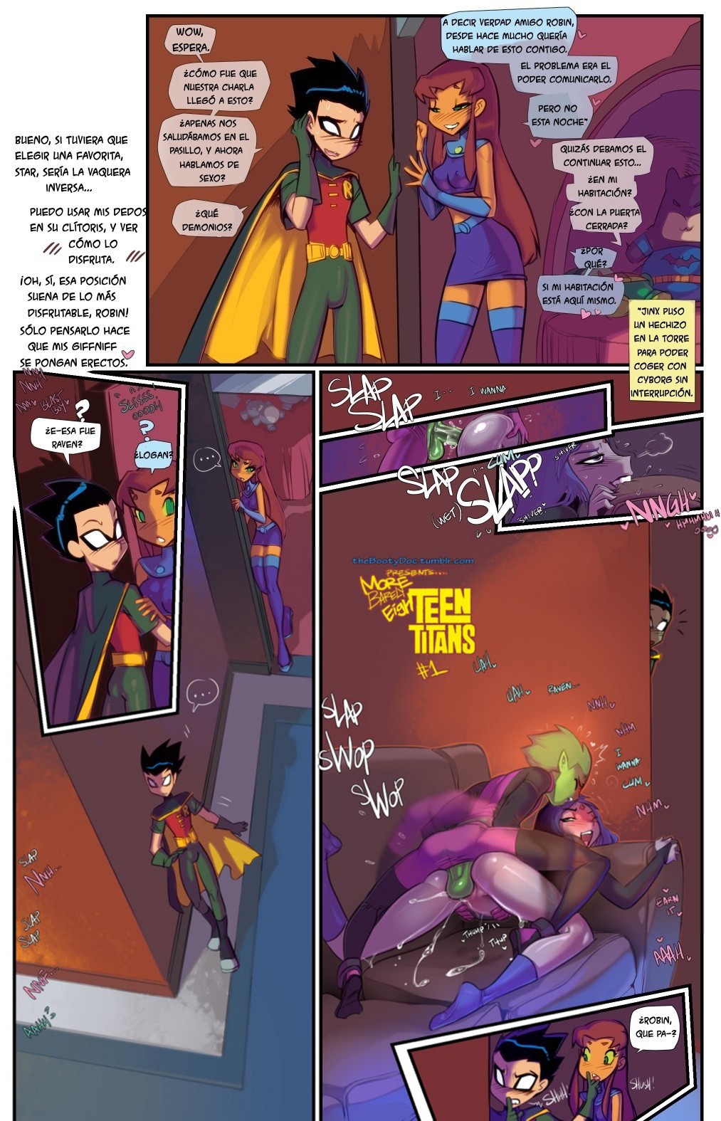 Barely EighTeen Titans 2 Comic porno