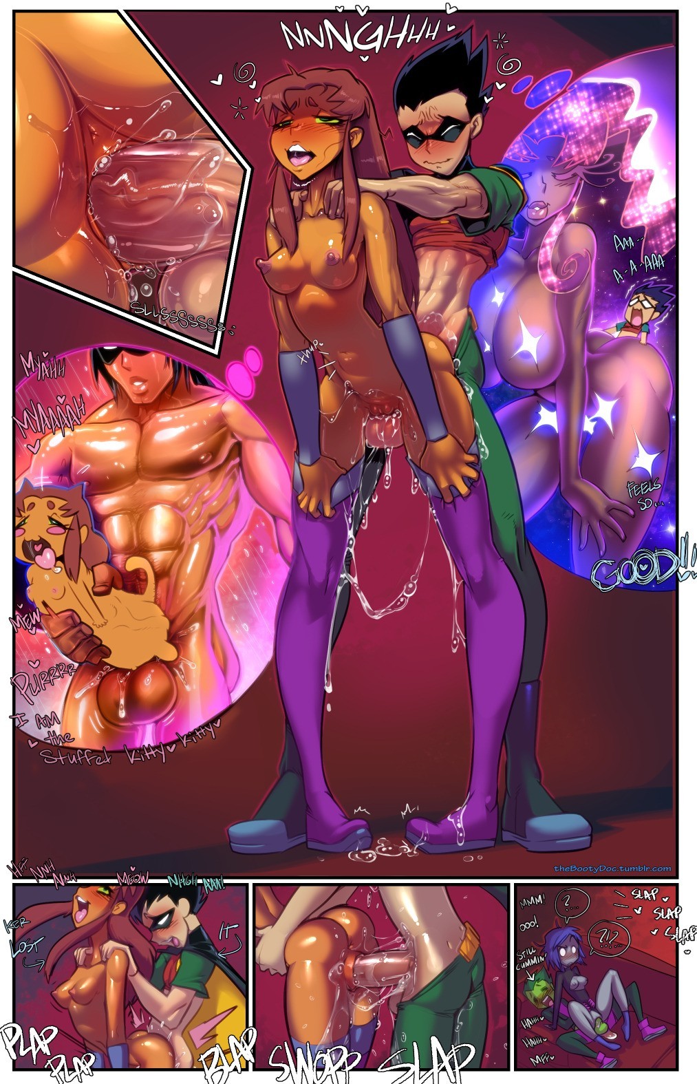 Barely EighTeen Titans 2 Comic porno