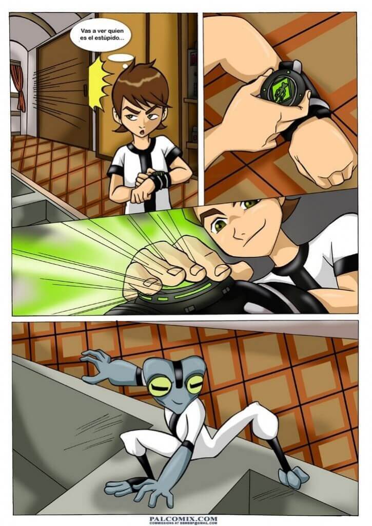 Las Aventuras de Ben 10 Comic porno