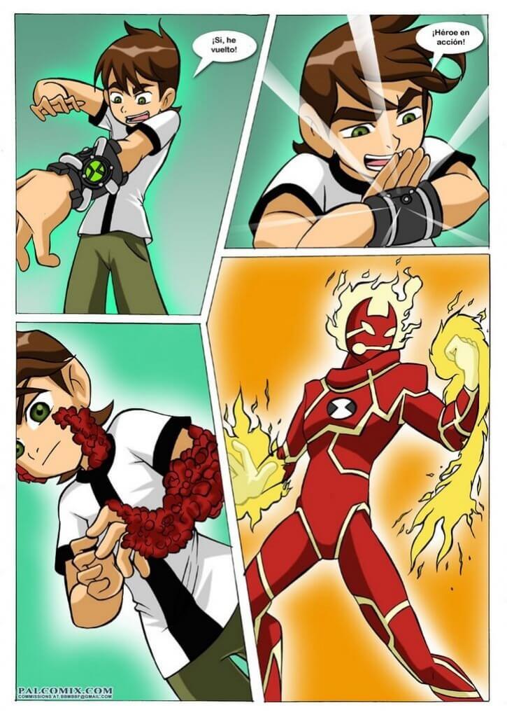 Las Aventuras de Ben 10 Comic porno