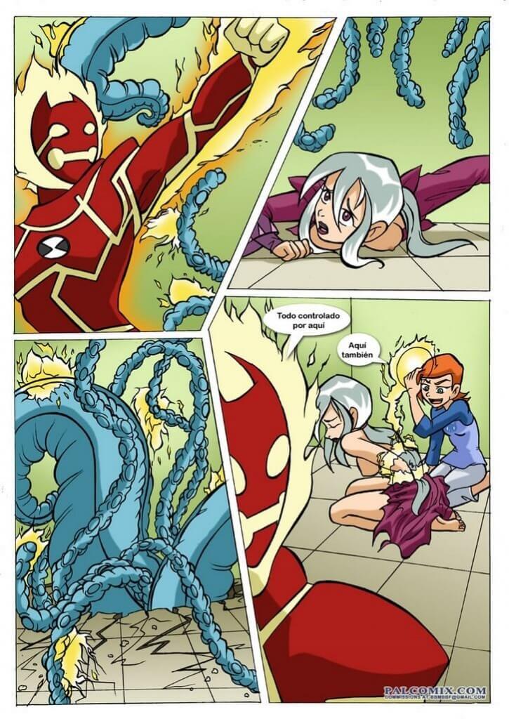 Las Aventuras de Ben 10 Comic porno