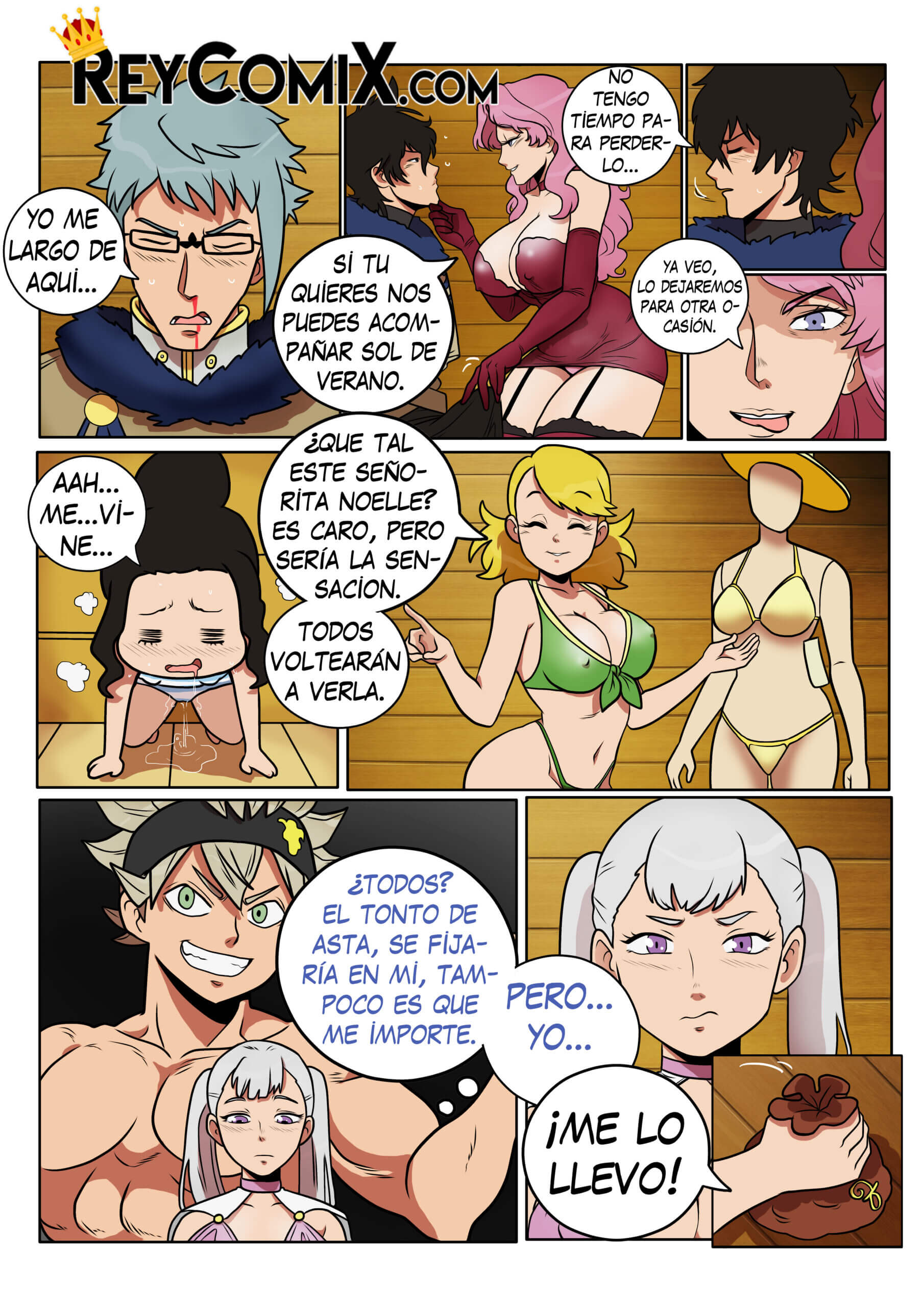 Black Clover - Mirame! Comic porno